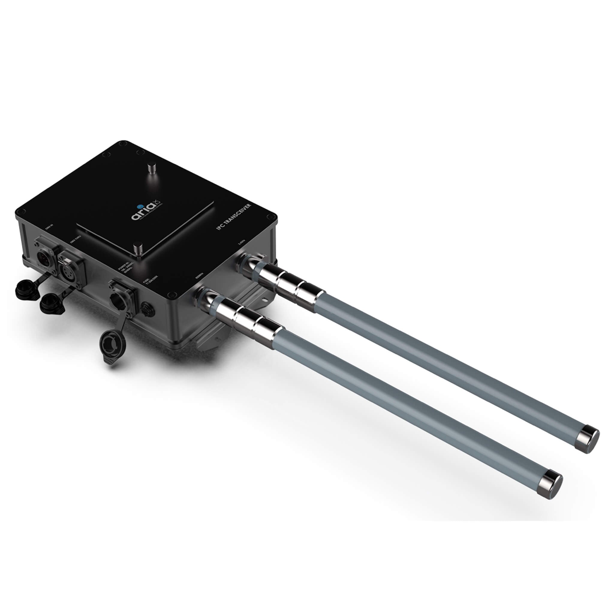 Elation Aria X2 IPC - Single Universe Wireless DMX Transceiver, angle