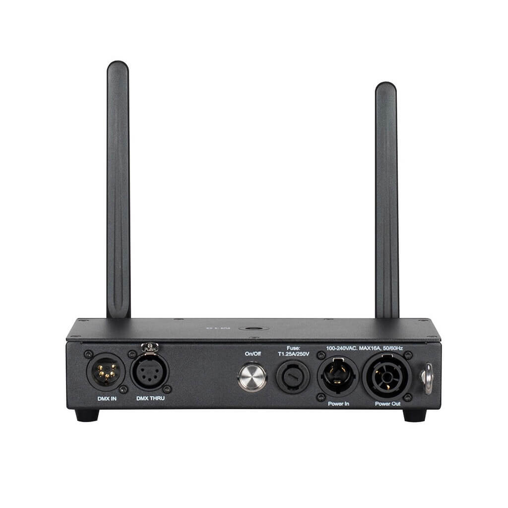 Elation Aria X2 Transceiver - Single Universe Wireless DMX Transceiver, rear
