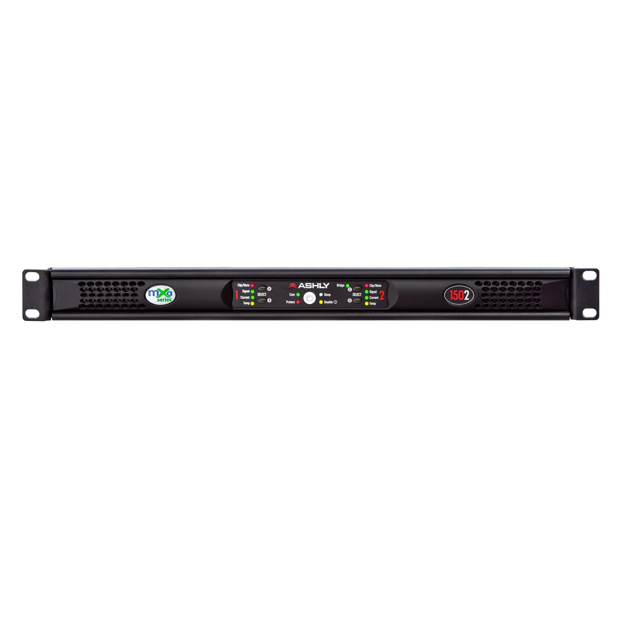 Ashly mXa-1502 - 4-Zone DSP Mixer Amplifier with AquaControl, front