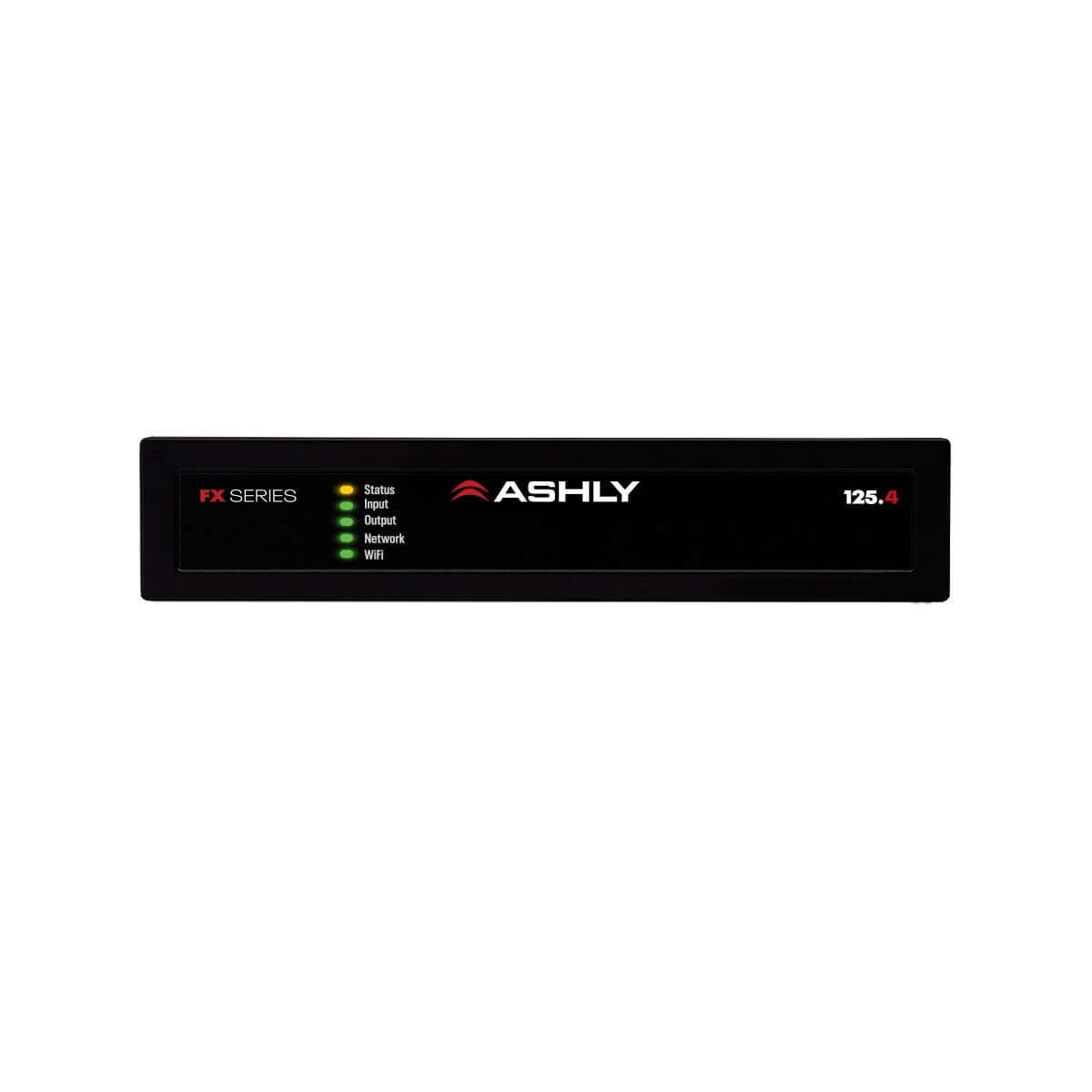 Ashly FX125.4 - 4-Ch x 125W or 70V Power Amplifier with DSP, front