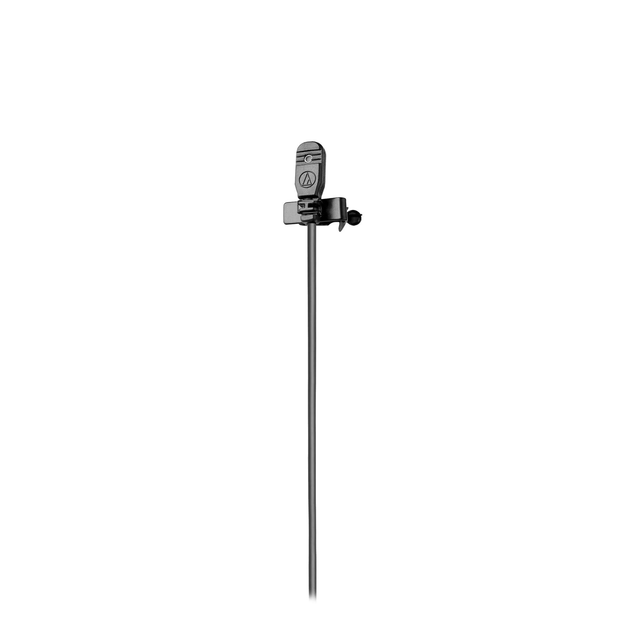 Audio-Technica MT830 Omnidirectional Condenser Lavalier Microphone, black