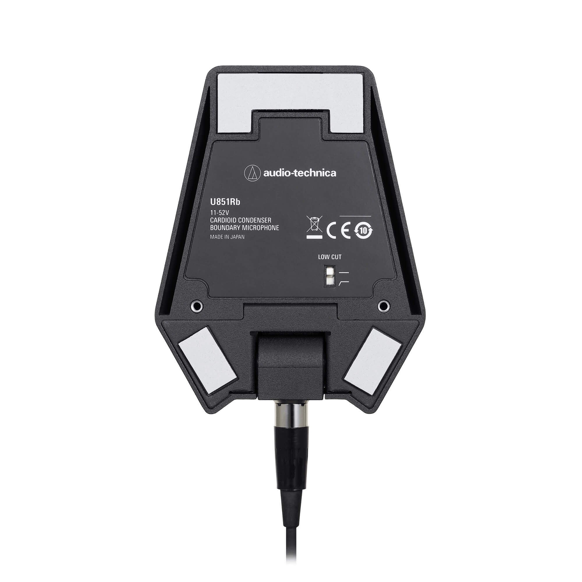 Audio-Technica U851Rb - Cardioid Condenser Boundary Microphone, bottom