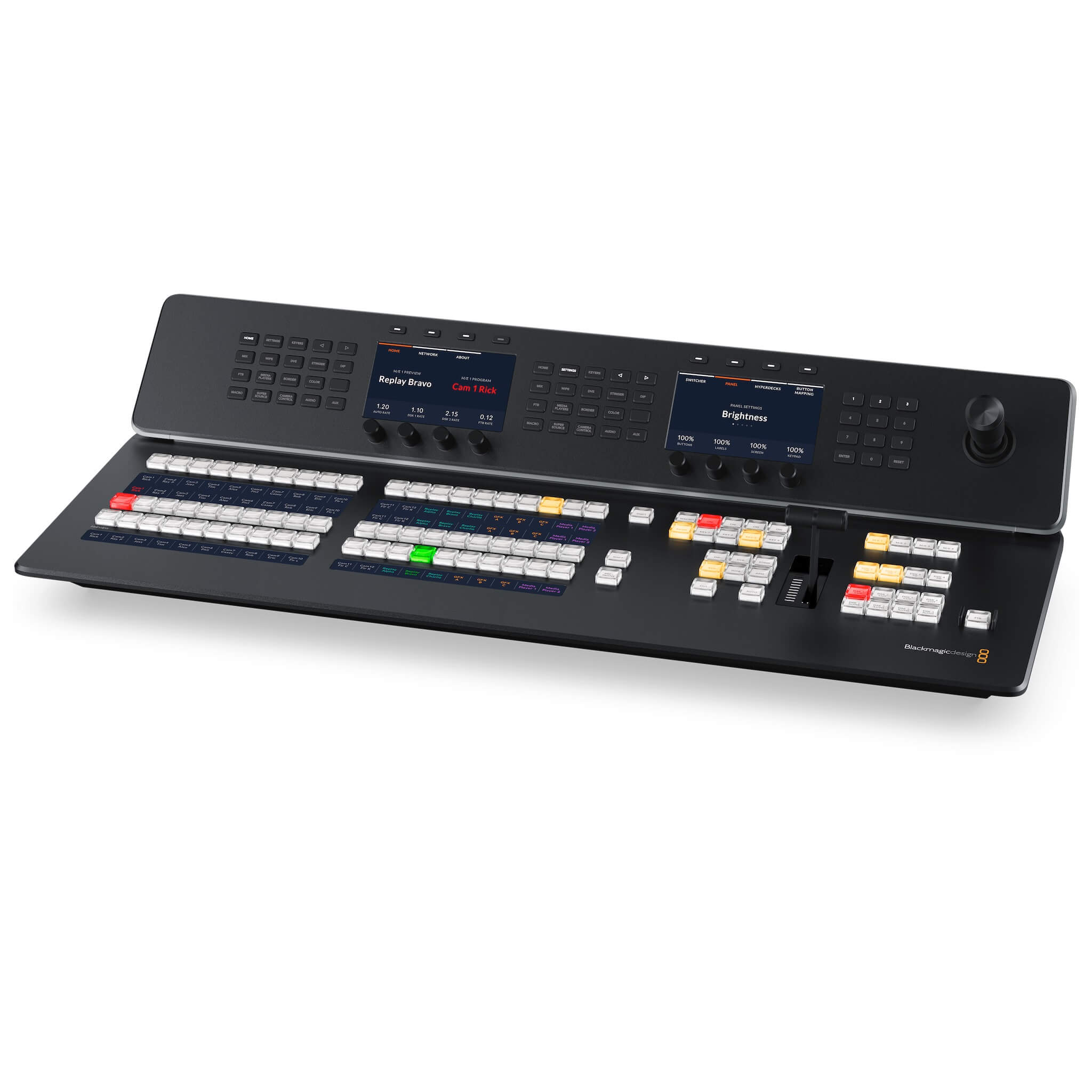 Blackmagic Design ATEM 1 M/E Advanced Panel 20, angle