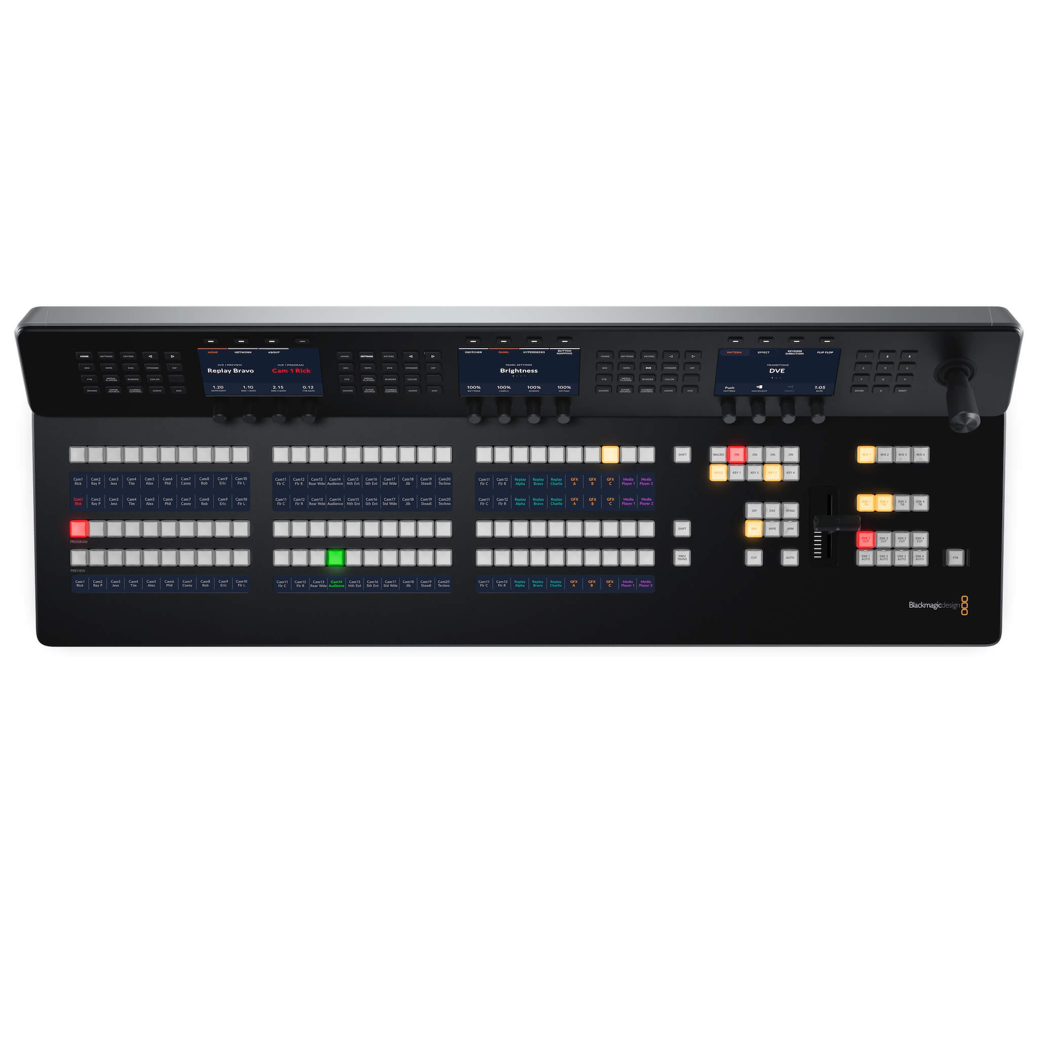 Blackmagic Design ATEM 1 M/E Advanced Panel 30, top