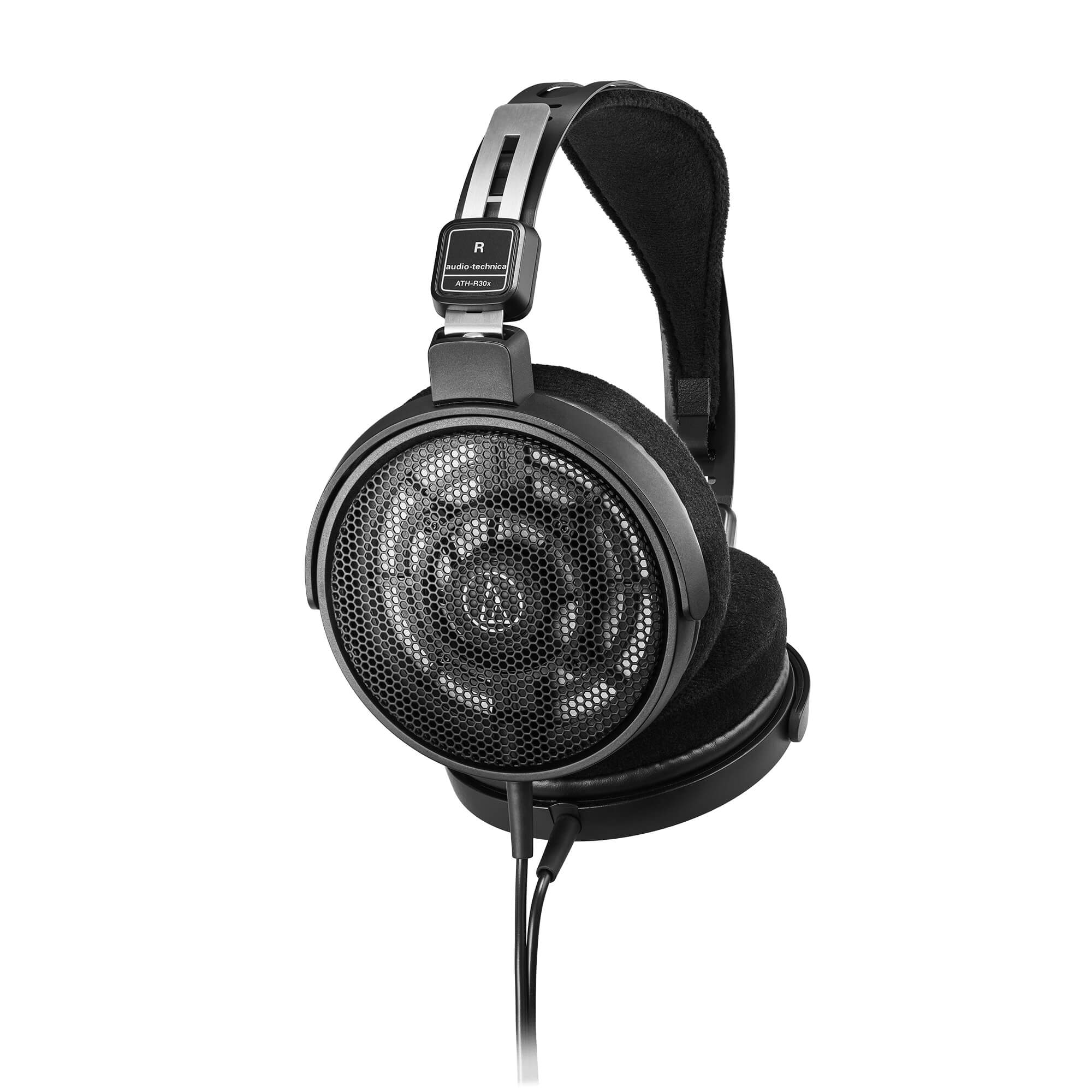 Audio-Technica ATH-R30x - Professional Open-Back Reference Headphones, side angle