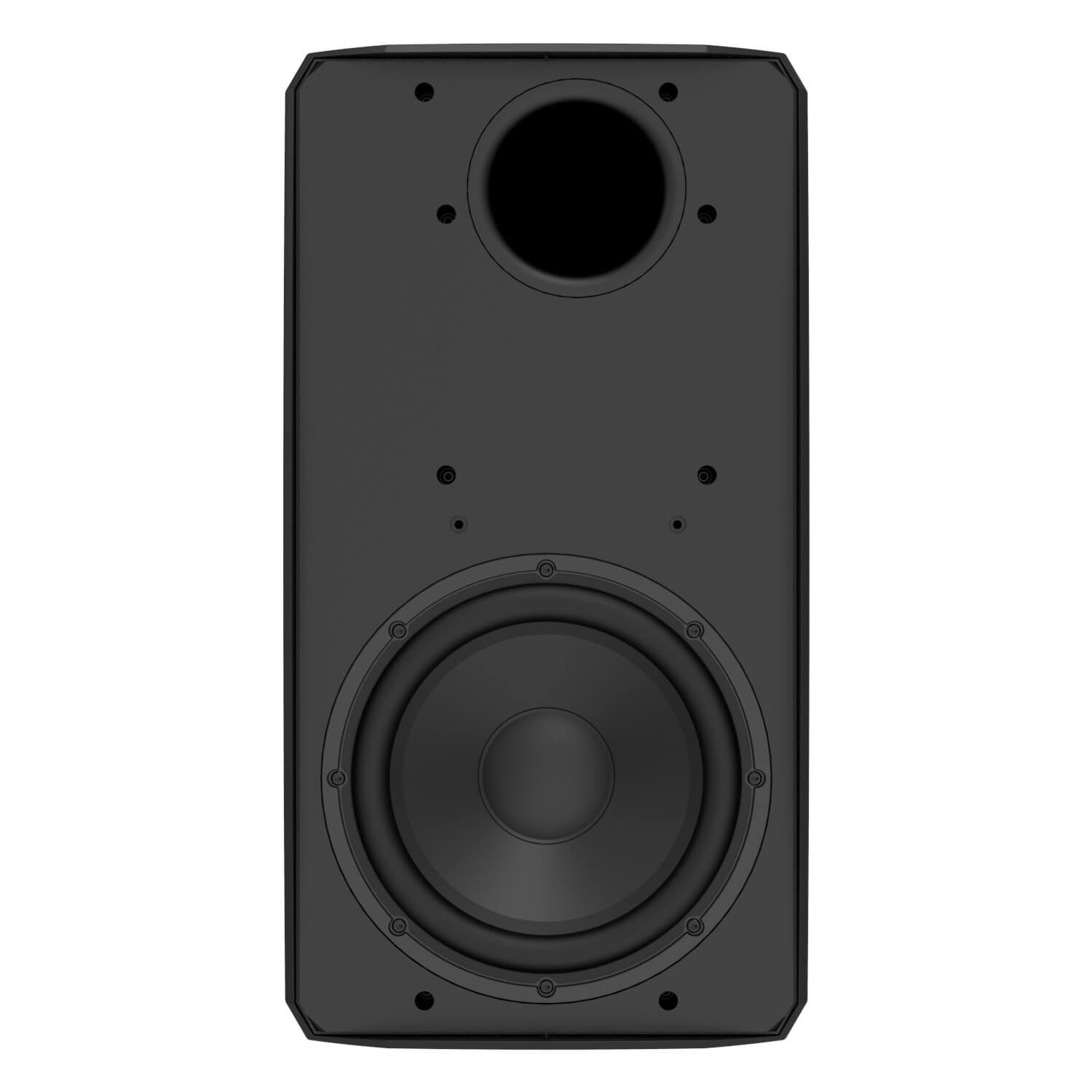 AtlasIED AS-10ST - 10-in Surface-Mount Passive Subwoofer, front no grille