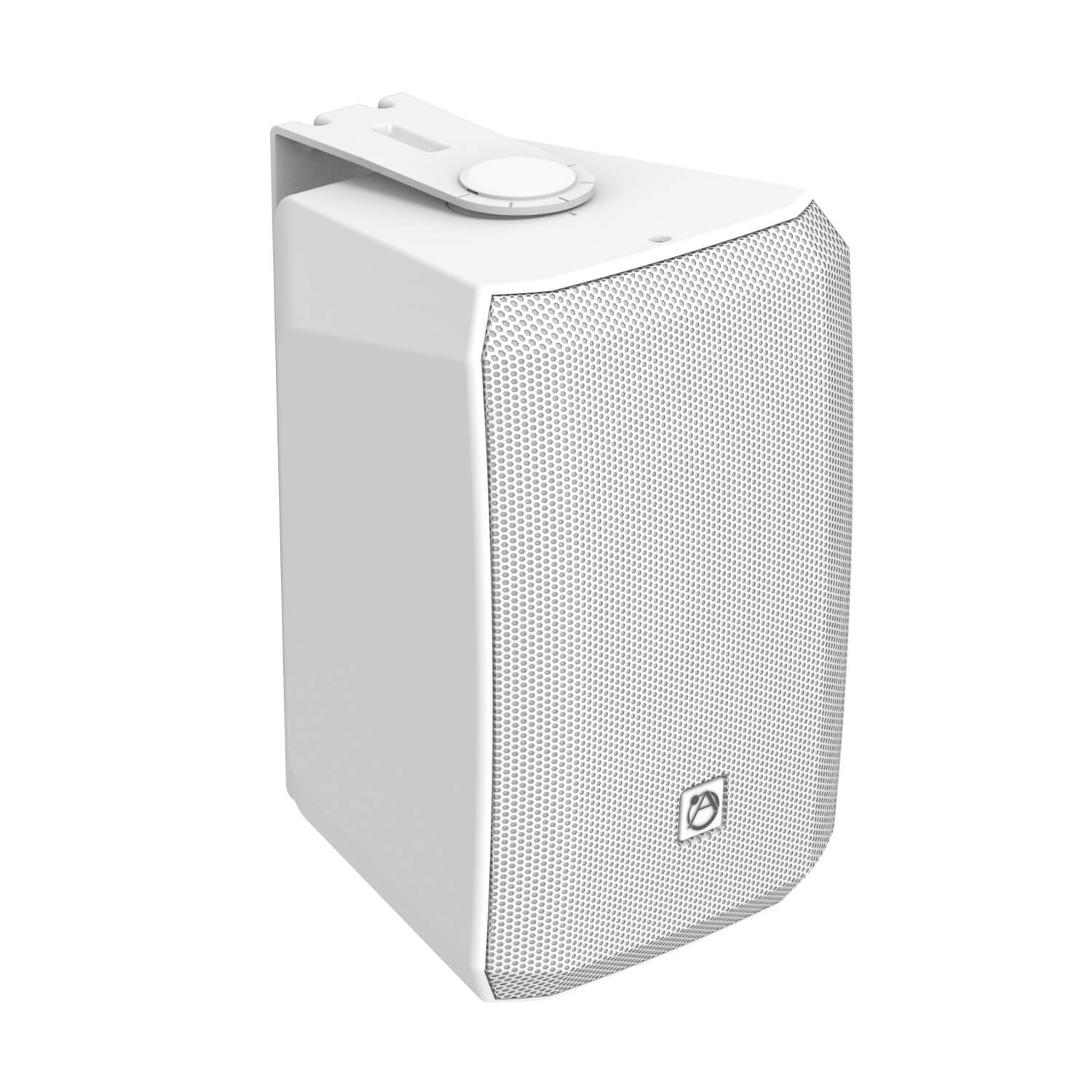 AtlasIED AS-5T - 5.25-in 2-Way Surface-Mount Passive Loudspeaker, angle white