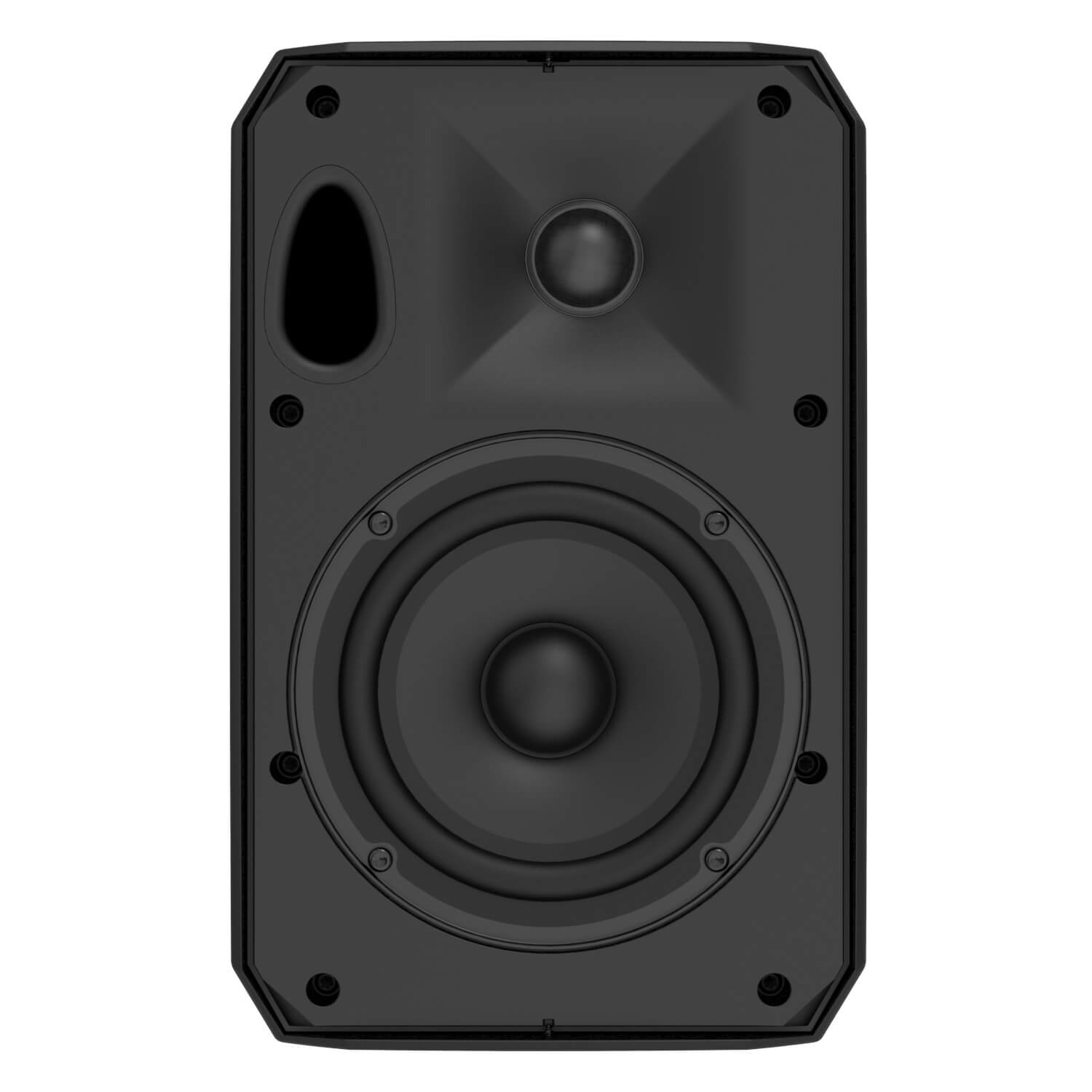 AtlasIED AS-5T - 5.25-in 2-Way Surface-Mount Passive Loudspeaker, front no grille