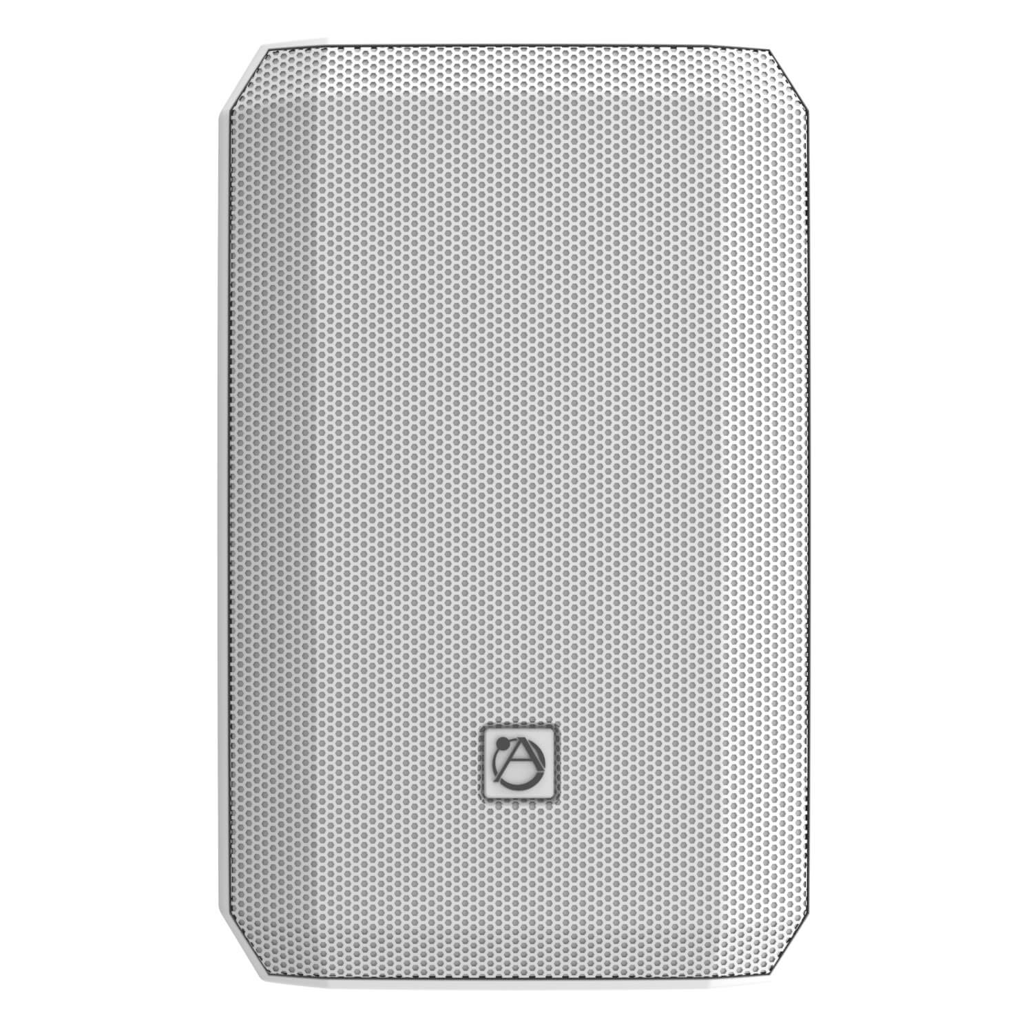 AtlasIED AS-5T - 5.25-in 2-Way Surface-Mount Passive Loudspeaker, front white