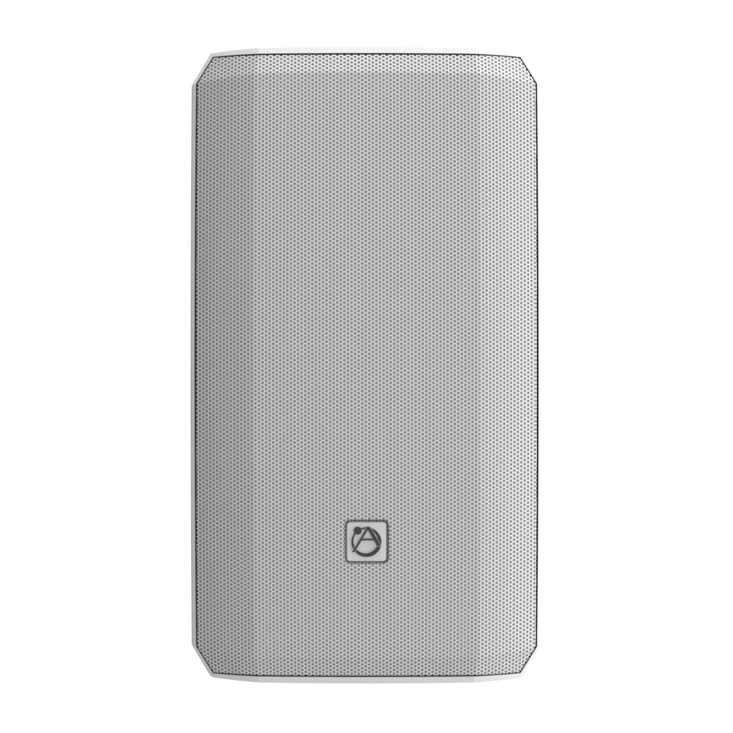 AtlasIED AS-8T - 8-in 2-Way Surface-Mount Passive Loudspeaker, front white