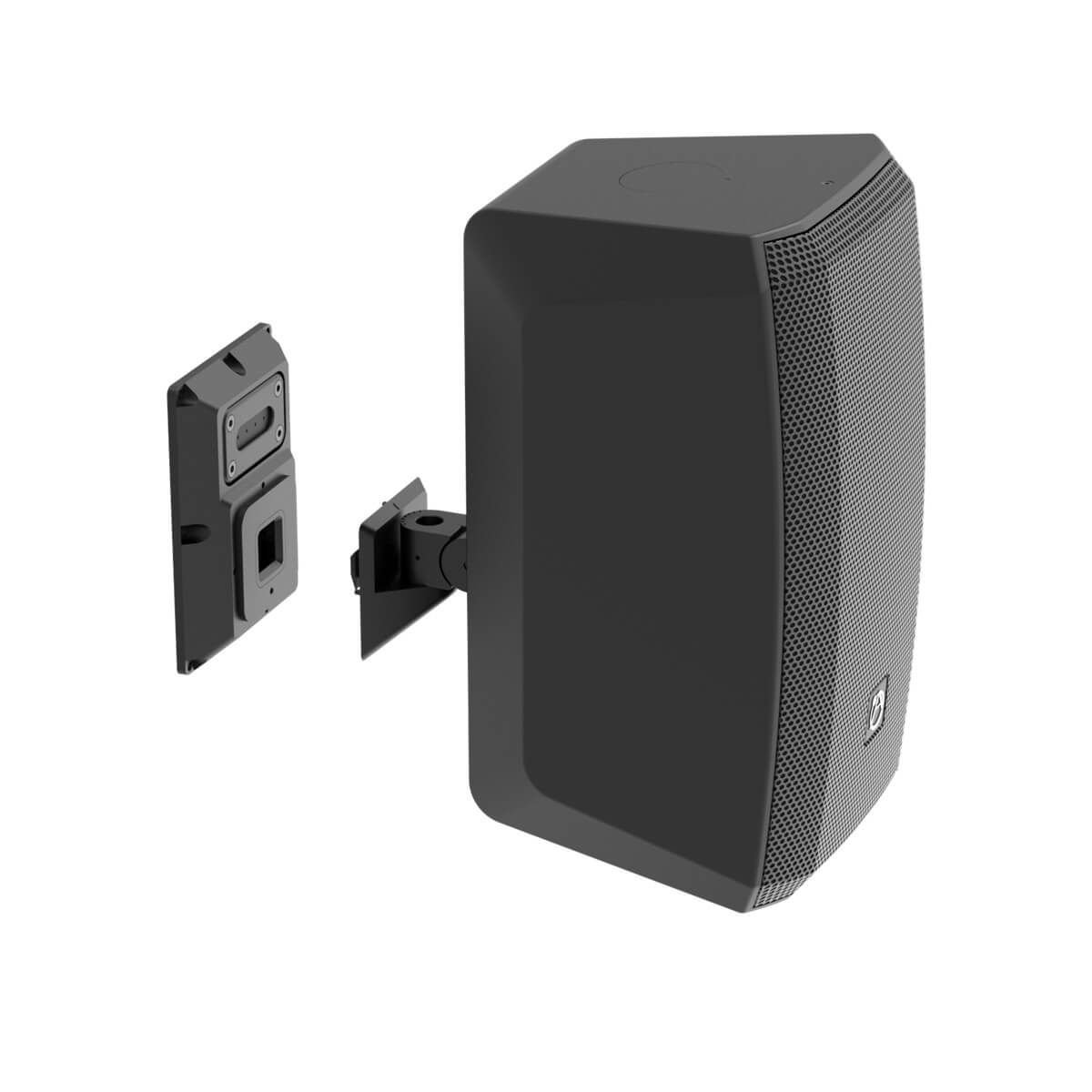 AtlasIED AS-UL - 6/8" AS/FS Series Lg Universal Surface Mount Bracket, side