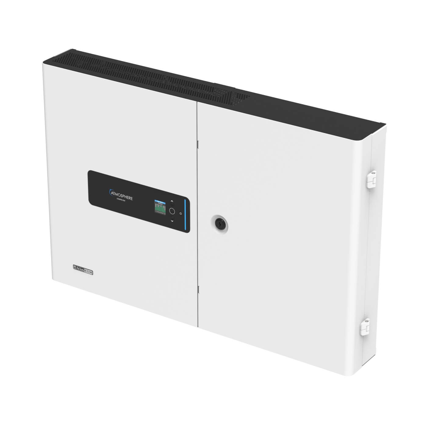 AtlasIED AZMP8-DW - Atmosphere 8-Zone Signal Processor with 1200W Amplifier and Dante, angle