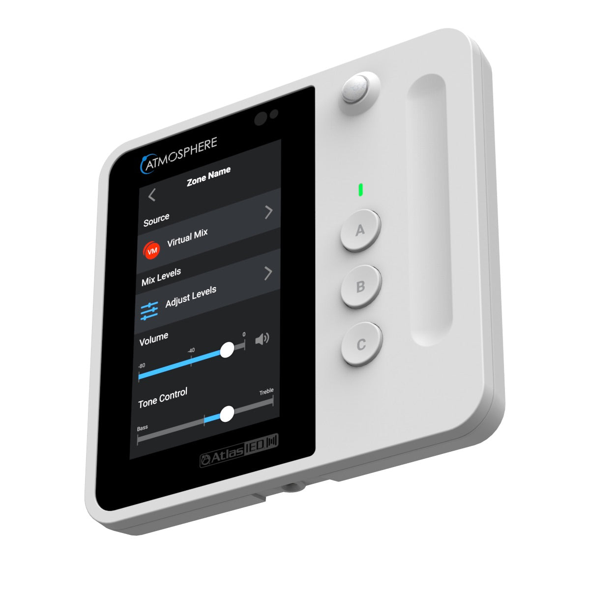 AtlasIED C-T4 - Atmosphere Wall Controller, angle
