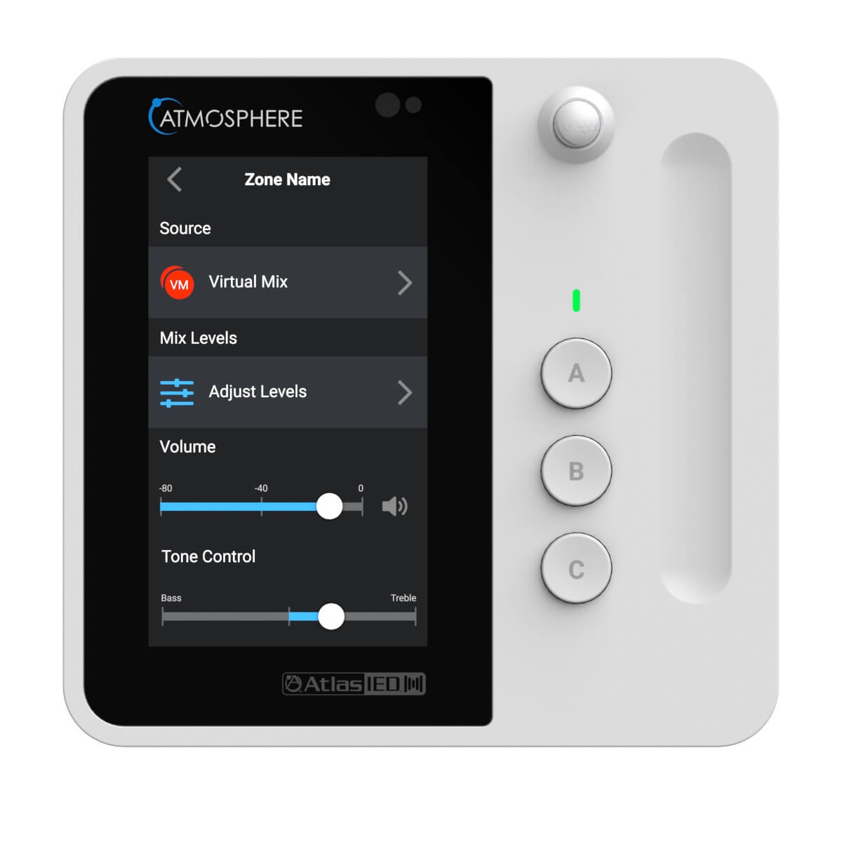 AtlasIED C-T4 - Atmosphere Wall Controller, white