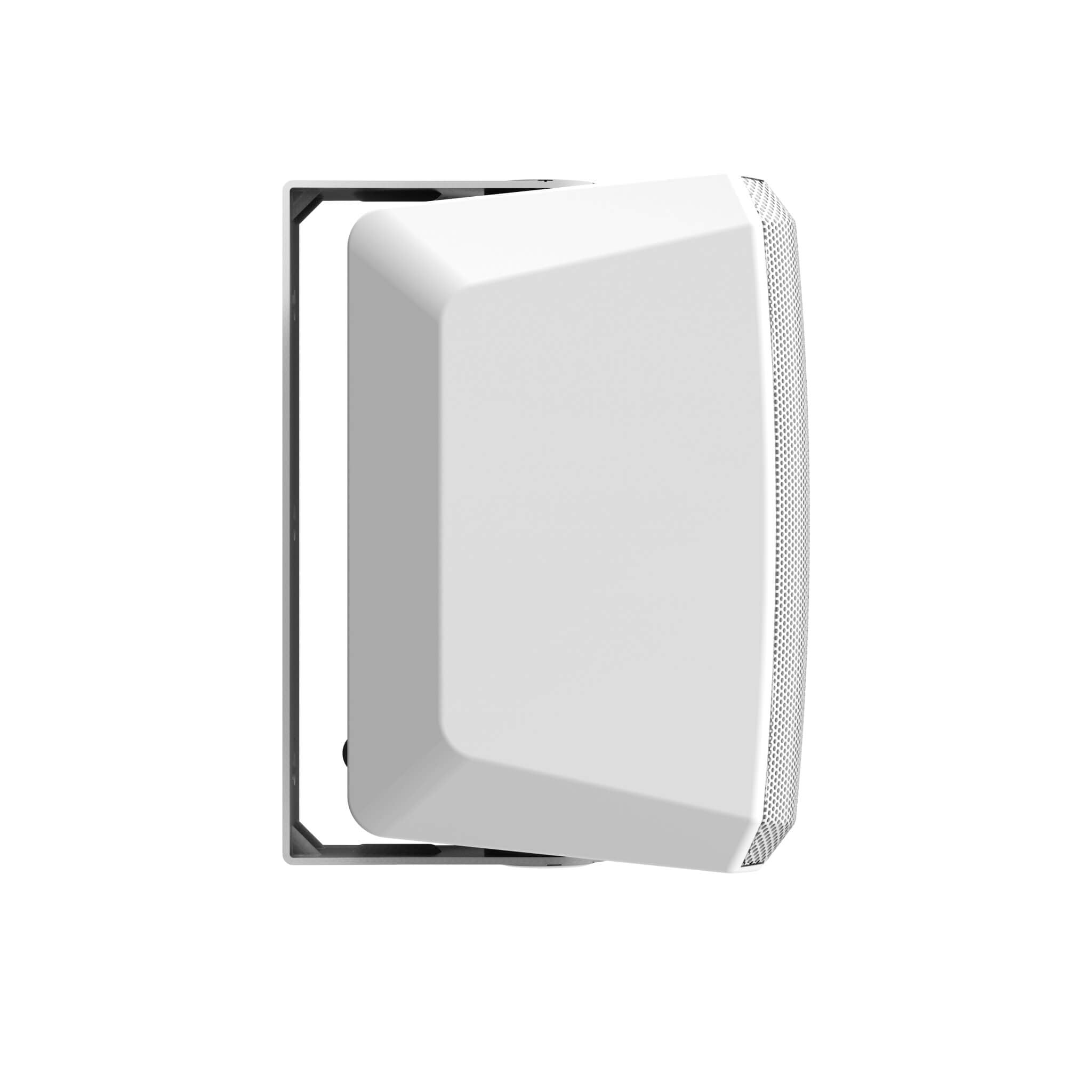 AtlasIED FS-4T-W - 4-in IsoFlare Premium Surface-Mount Speaker, side