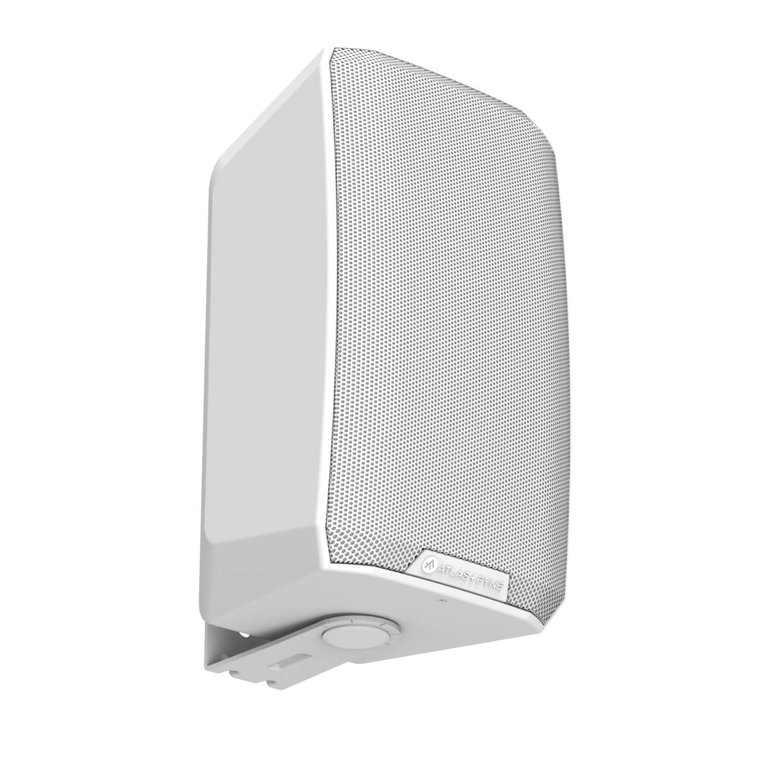 AtlasIED FS-6T-W - 6-in IsoFlare Premium Surface-Mount Speaker, angle