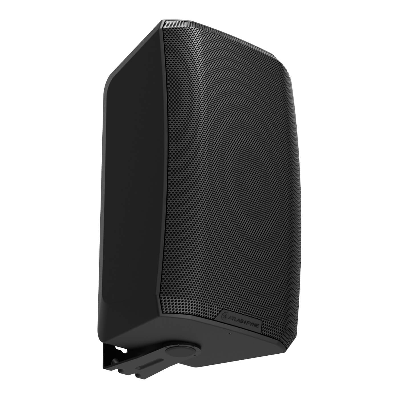 AtlasIED FS-8T-B - 8-in IsoFlare Premium Surface-Mount Speaker, angle