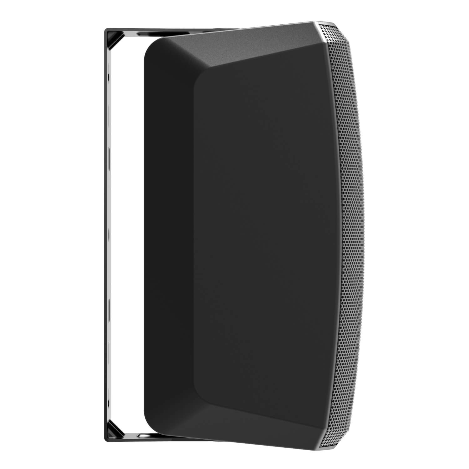 AtlasIED FS-8T-B - 8-in IsoFlare Premium Surface-Mount Speaker, side