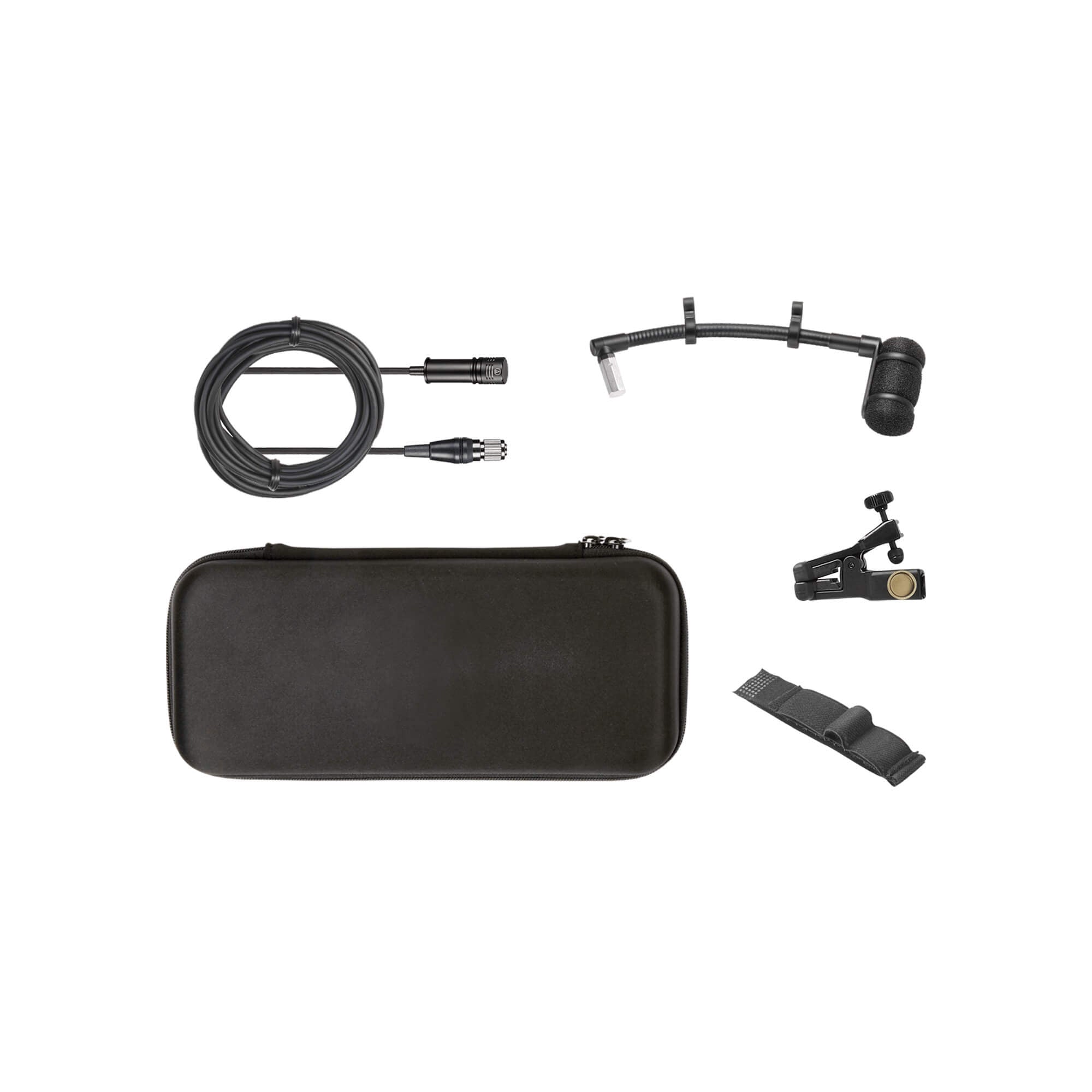 Audio-Technica ATM350UcH - Cardioid Condenser Instrument Microphone, included items