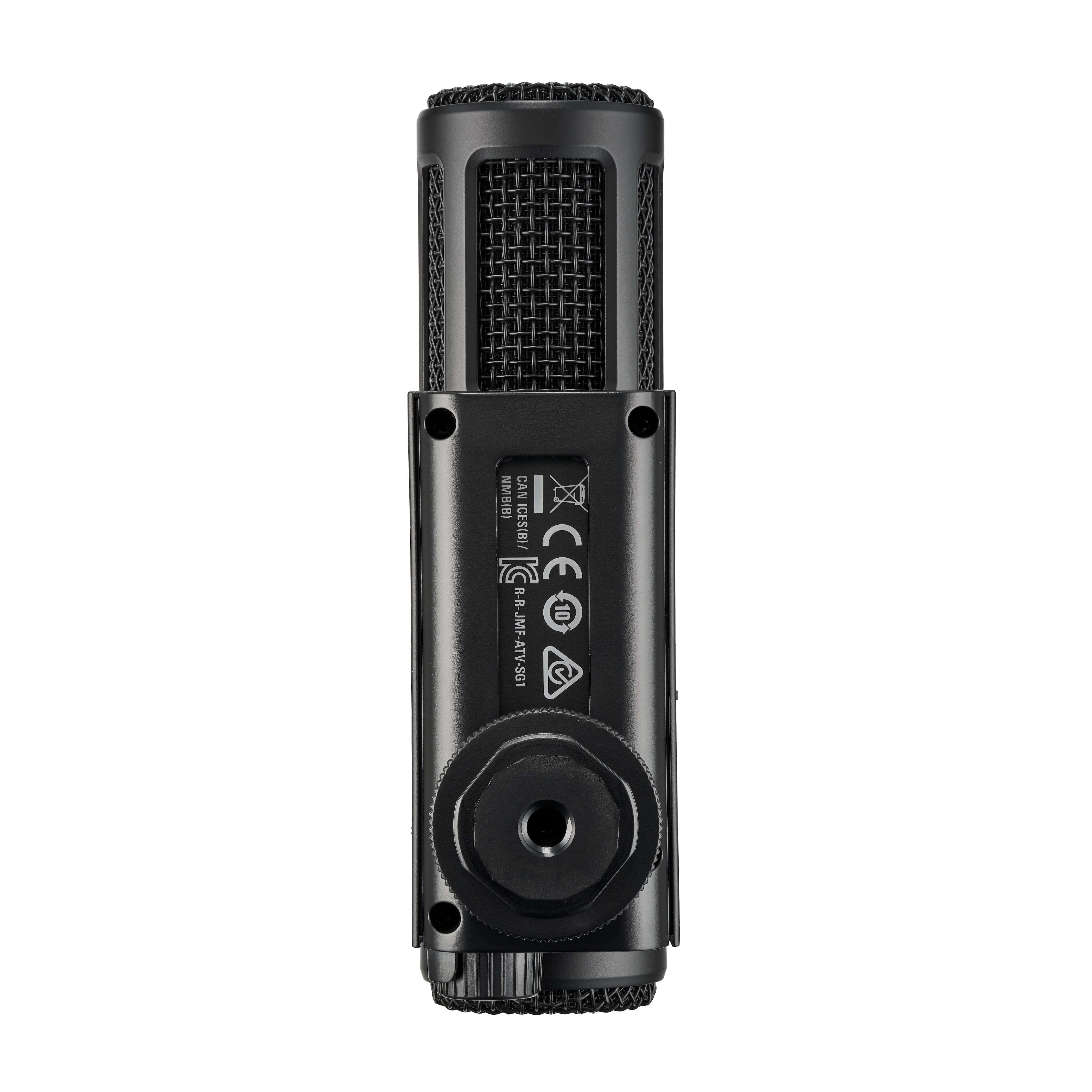Audio-Technica ATV-SG1 - USB Rechargeable On-camera Shotgun Microphone, bottom
