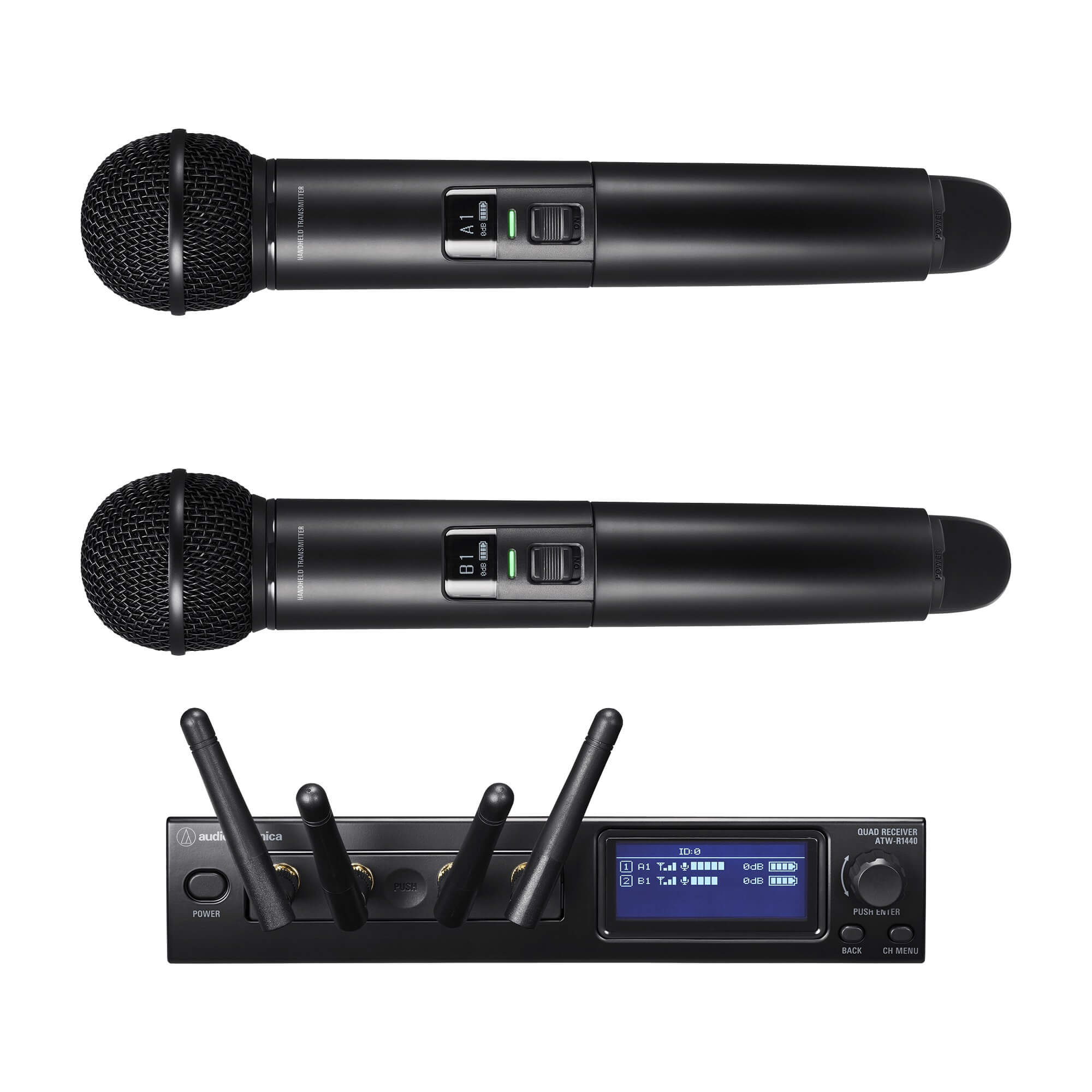 Audio-Technica ATW-1422 - System 20 PRO Dual Handheld Microphone System