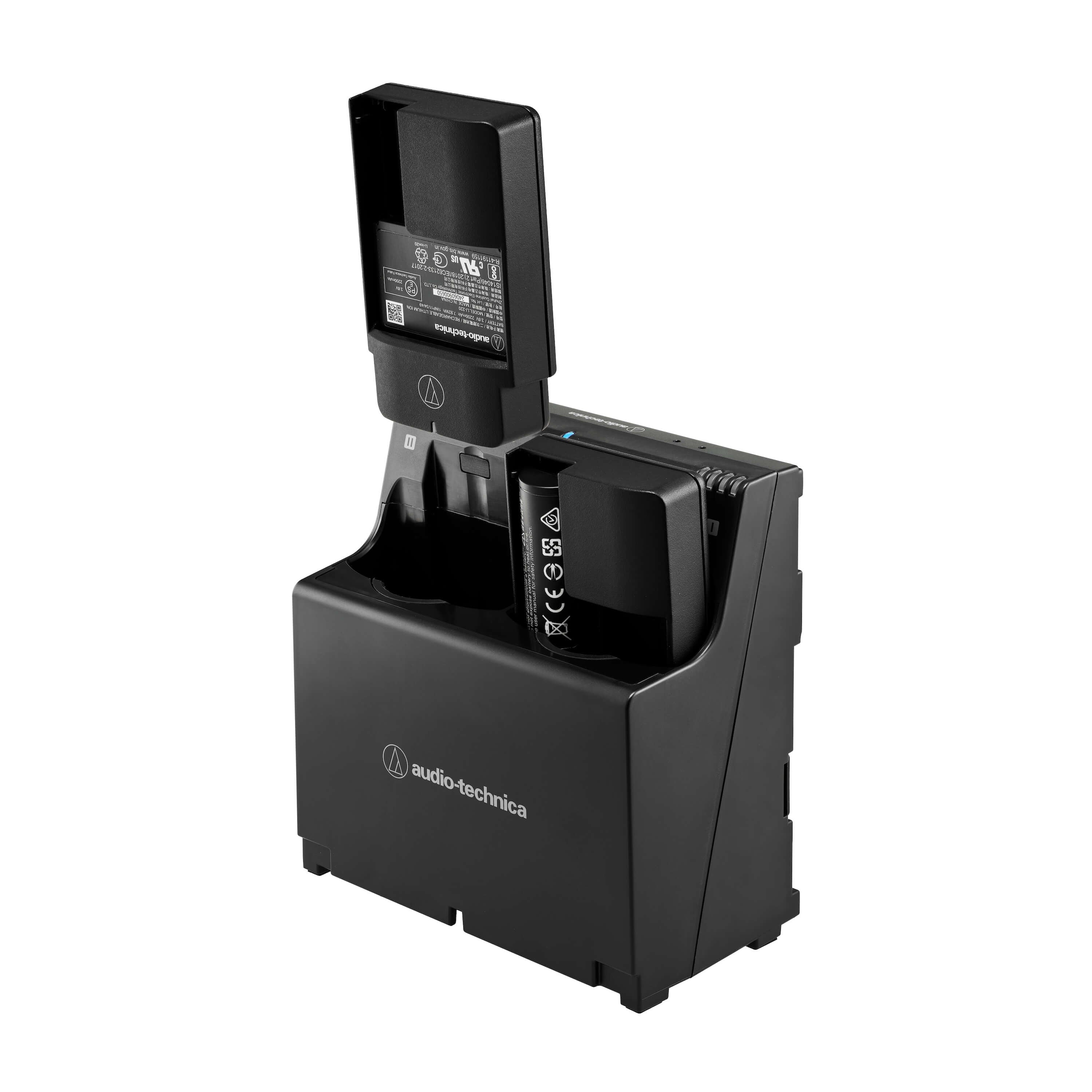 Audio-Technica ATW-CHG6 - D50 2-Bay Charger with two ATW-CHGA6 chargers