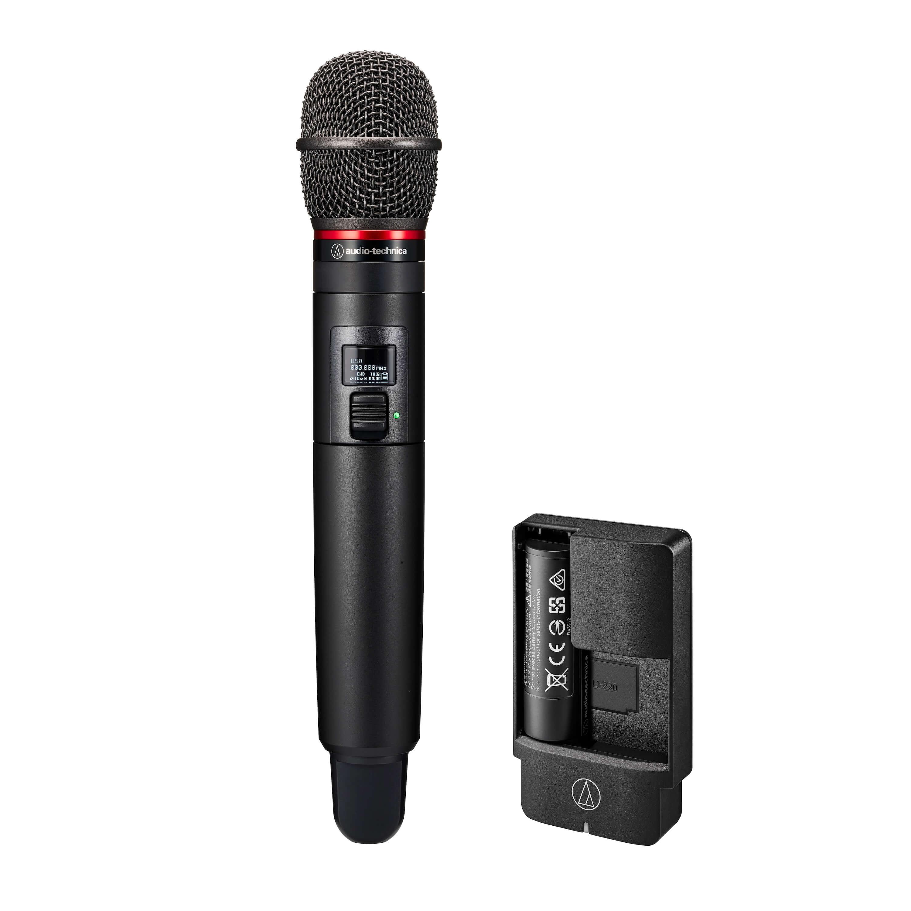 Audio-Technica ATW-DT32024100DF2C - D50 TX4100C Handheld Transmitter with Charger