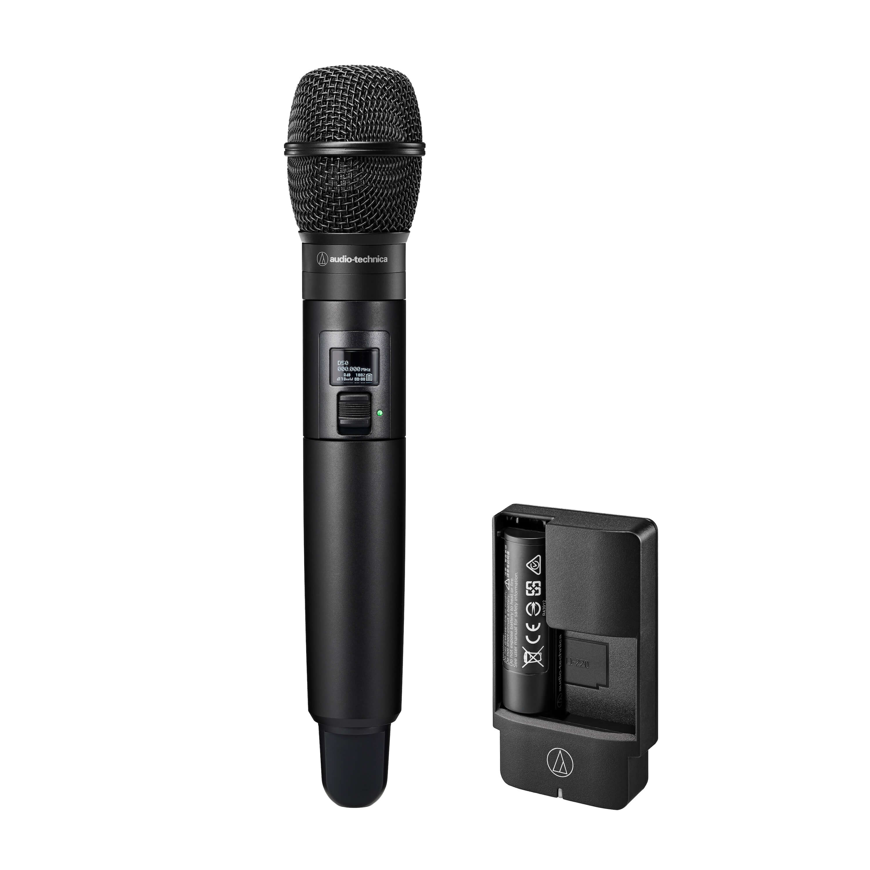 Audio-Technica ATW-DT3202710DF2C - D50 TX710C Handheld Transmitter with Charger
