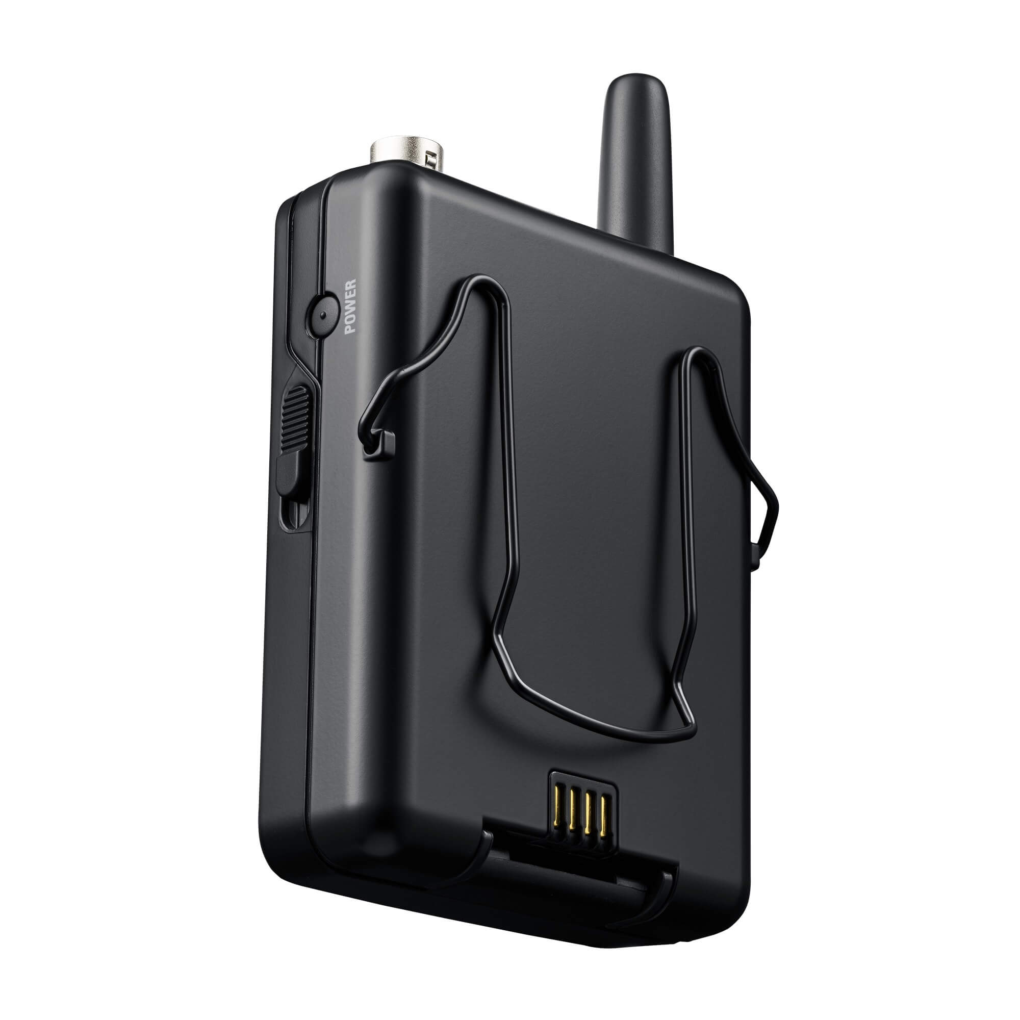 Audio-Technica ATW-T1401 - System 20 PRO Body-Pack Transmitter, rear angle