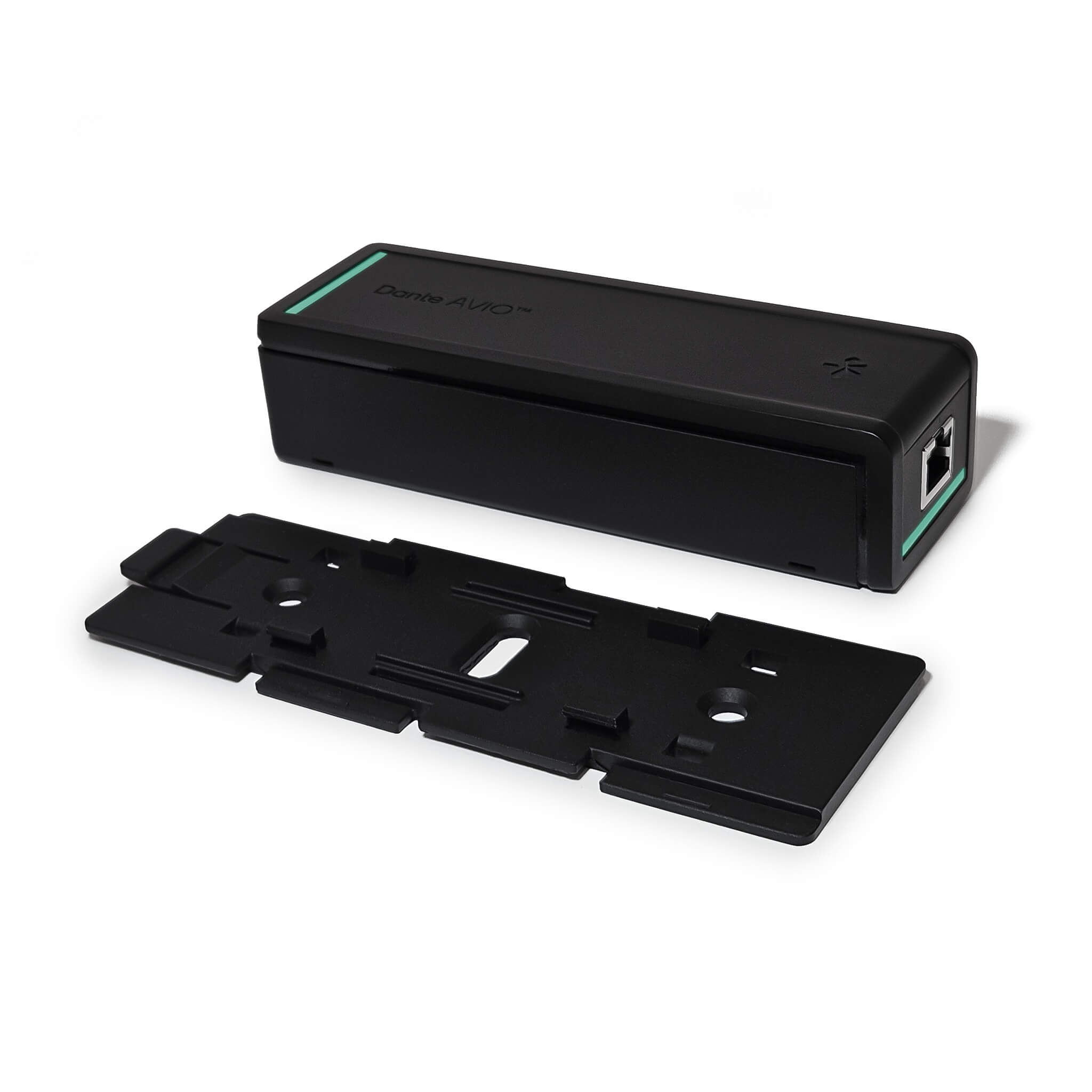 Audinate Dante AVIO 2-Channel Analog Input Install Adapter, with ClickGrid