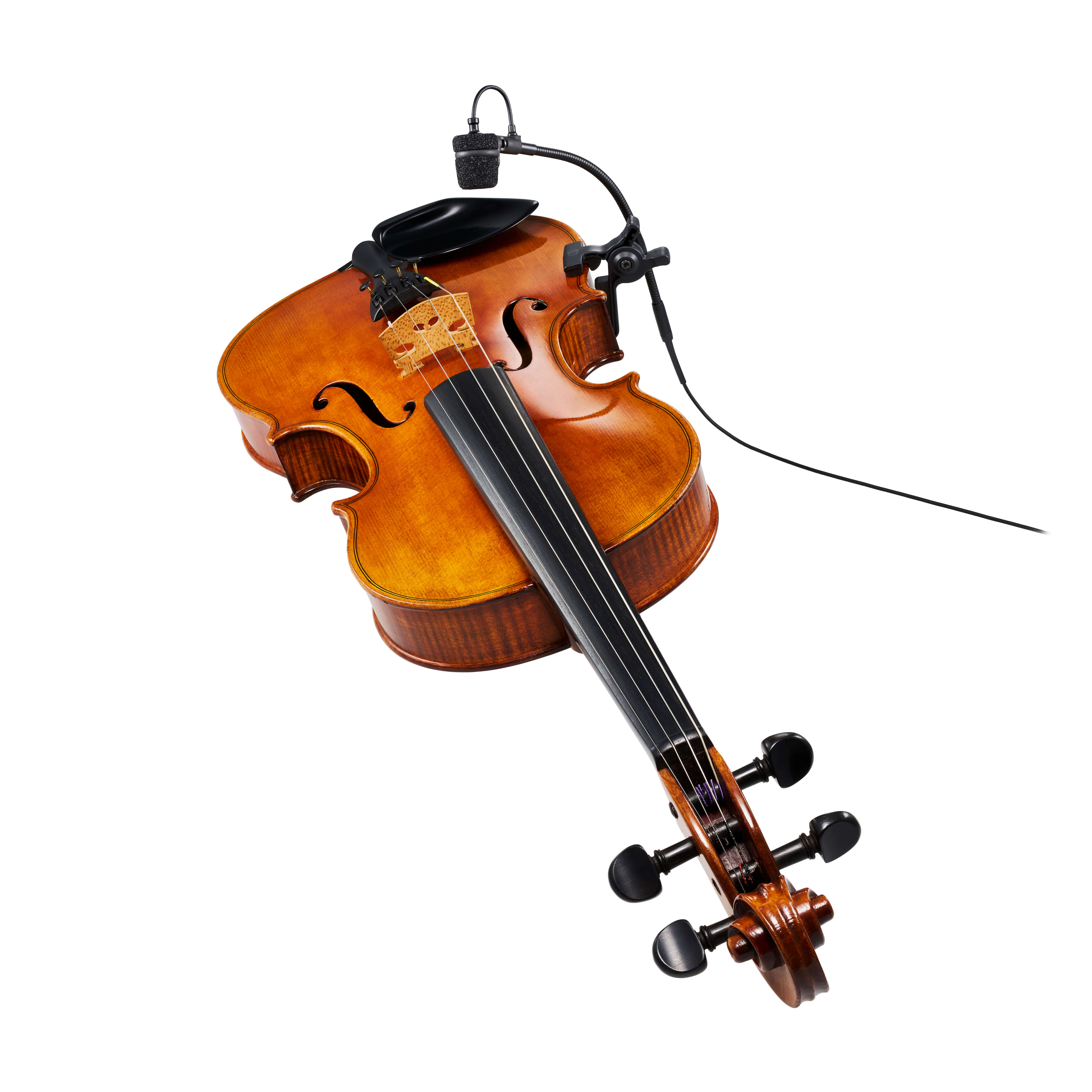 Audio-Technica ATM355VF - Compact Clip-on Instrument Microphone, violin mount