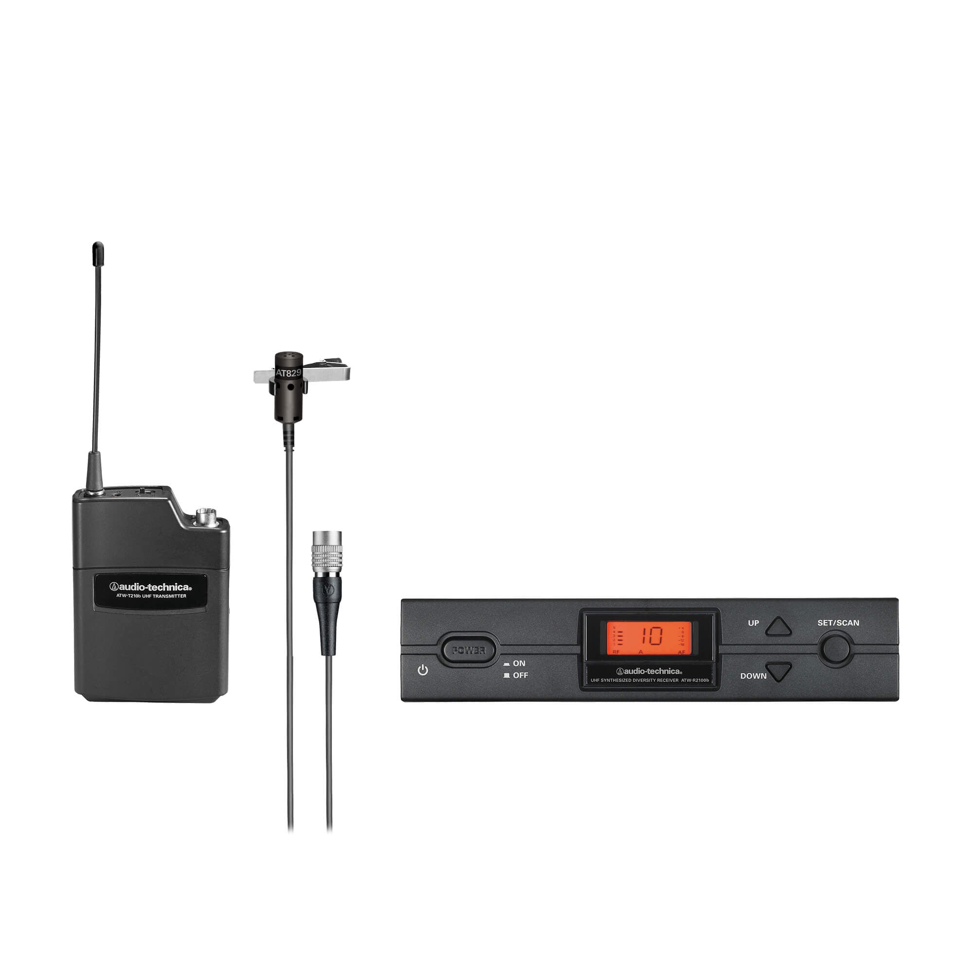 Audio-Technica ATW-2129c Wireless Lavalier Microphone System