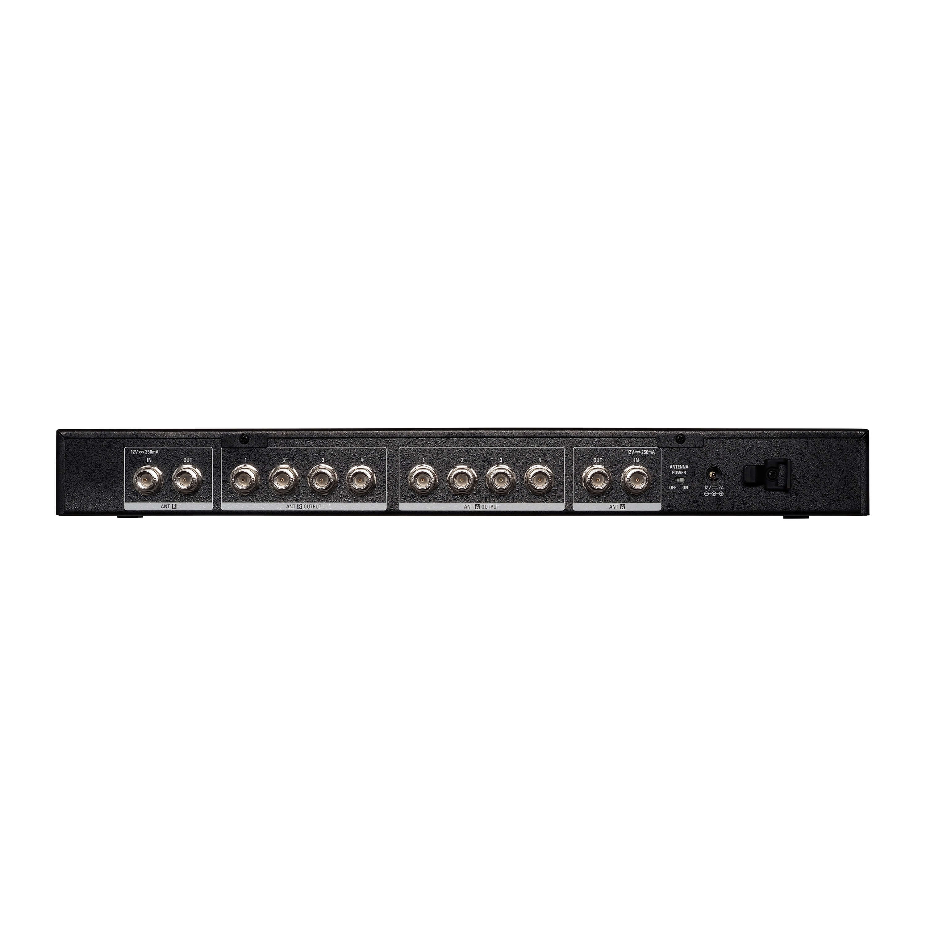 Audio-Technica ATW-DA49A - 4-Channel UHF Antenna Distribution System, rear