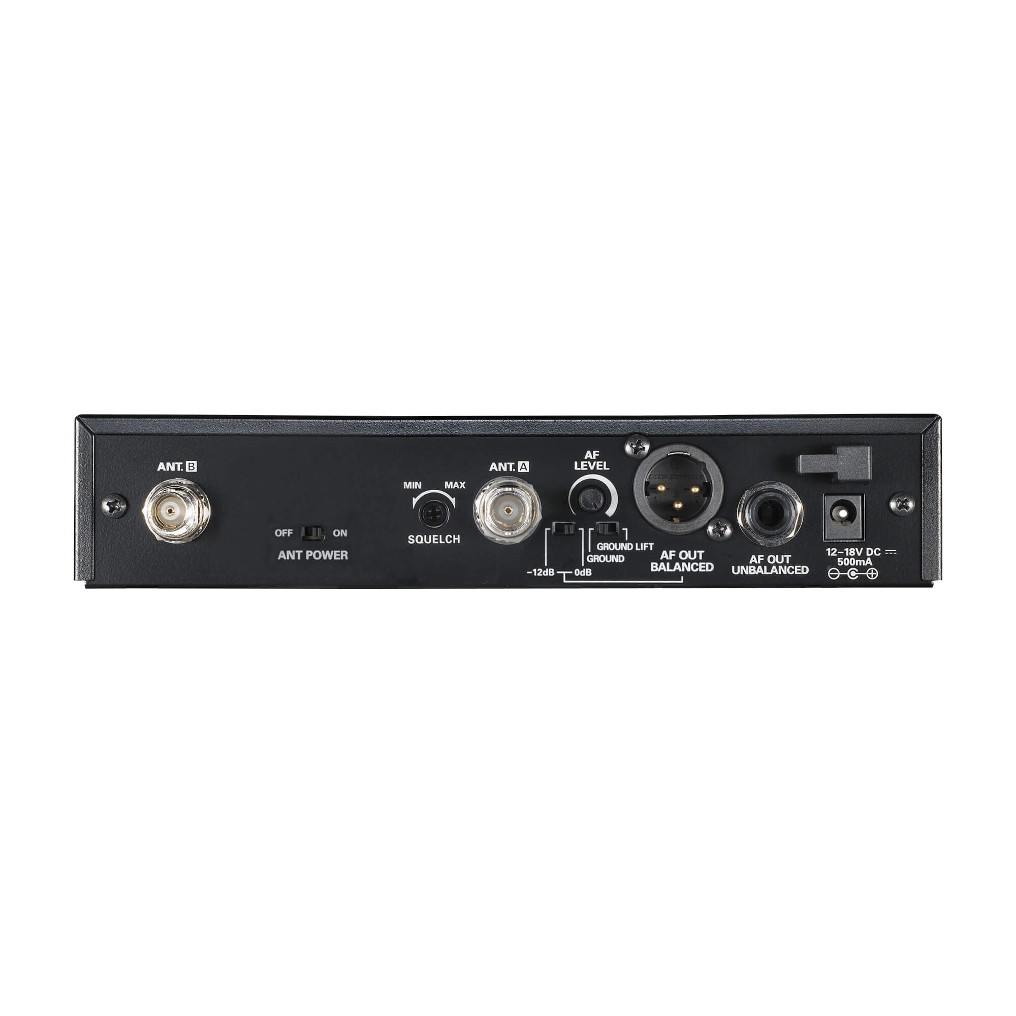 Audio-Technica ATW-R2100c - UHF Wireless Receiver (2000 Series), rear