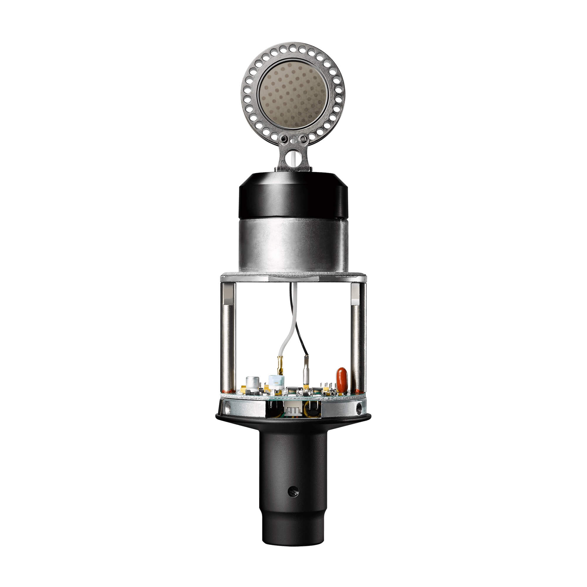 Audio-Technica AT4040 Cardioid Condenser Microphone with outer casing removed