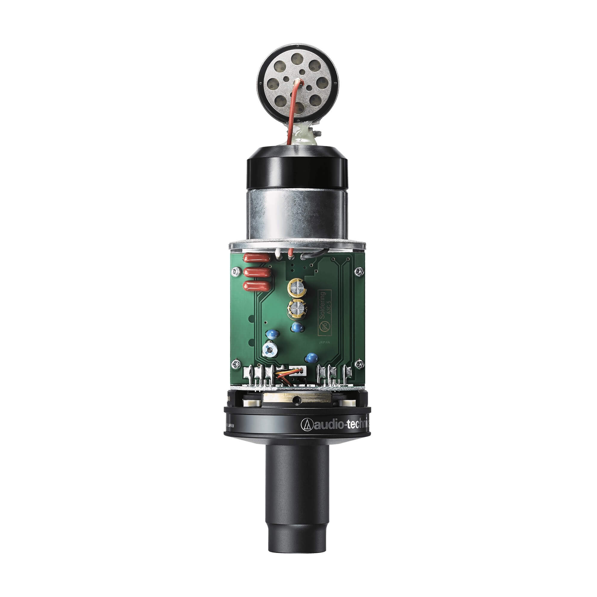 Audio-Technica AT4050 Multi-pattern Condenser Microphone with outer casing removed