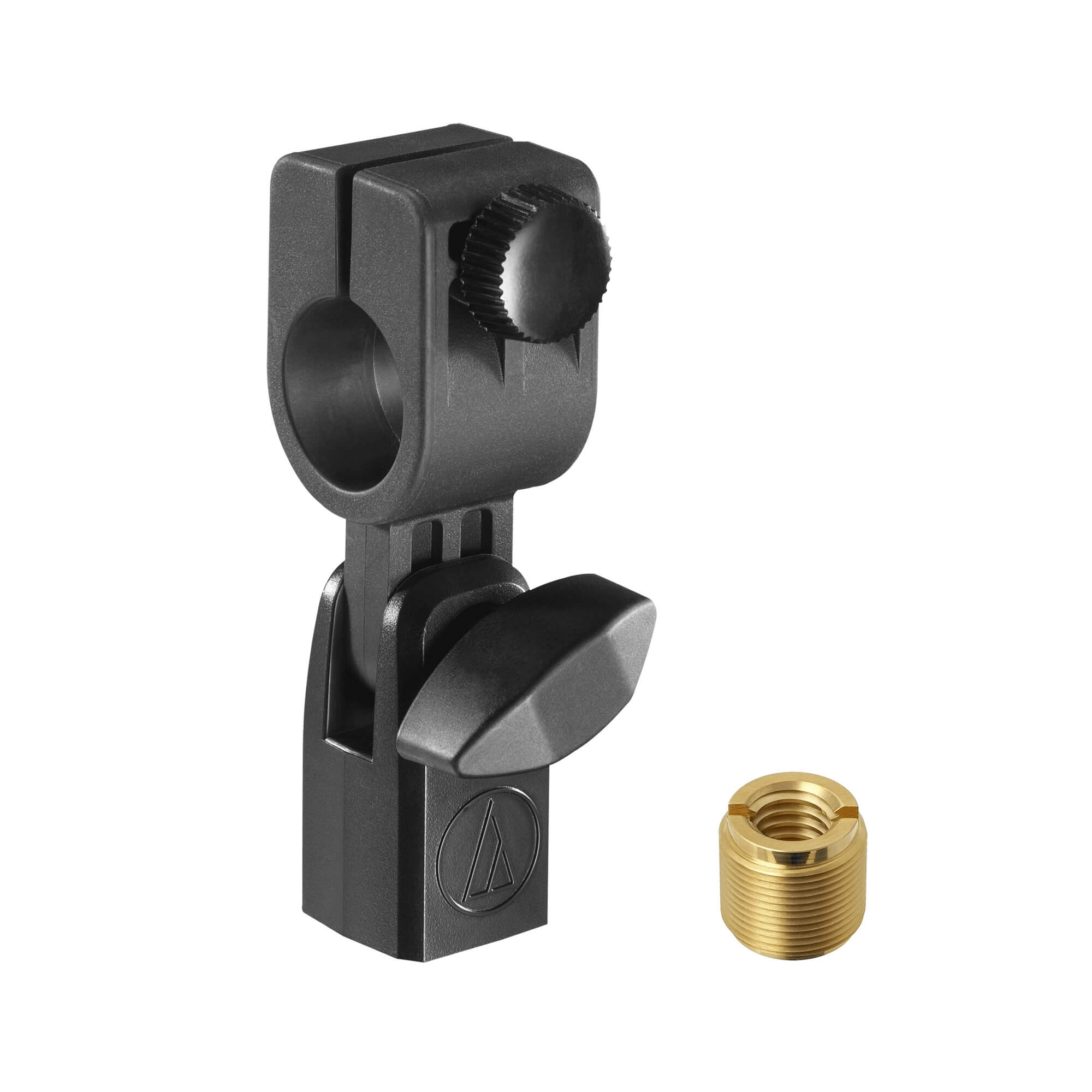 Audio-Technica AT4081 Phantom-powered Bidirectional Ribbon Microphone, isolation stand clamp and thread adapter
