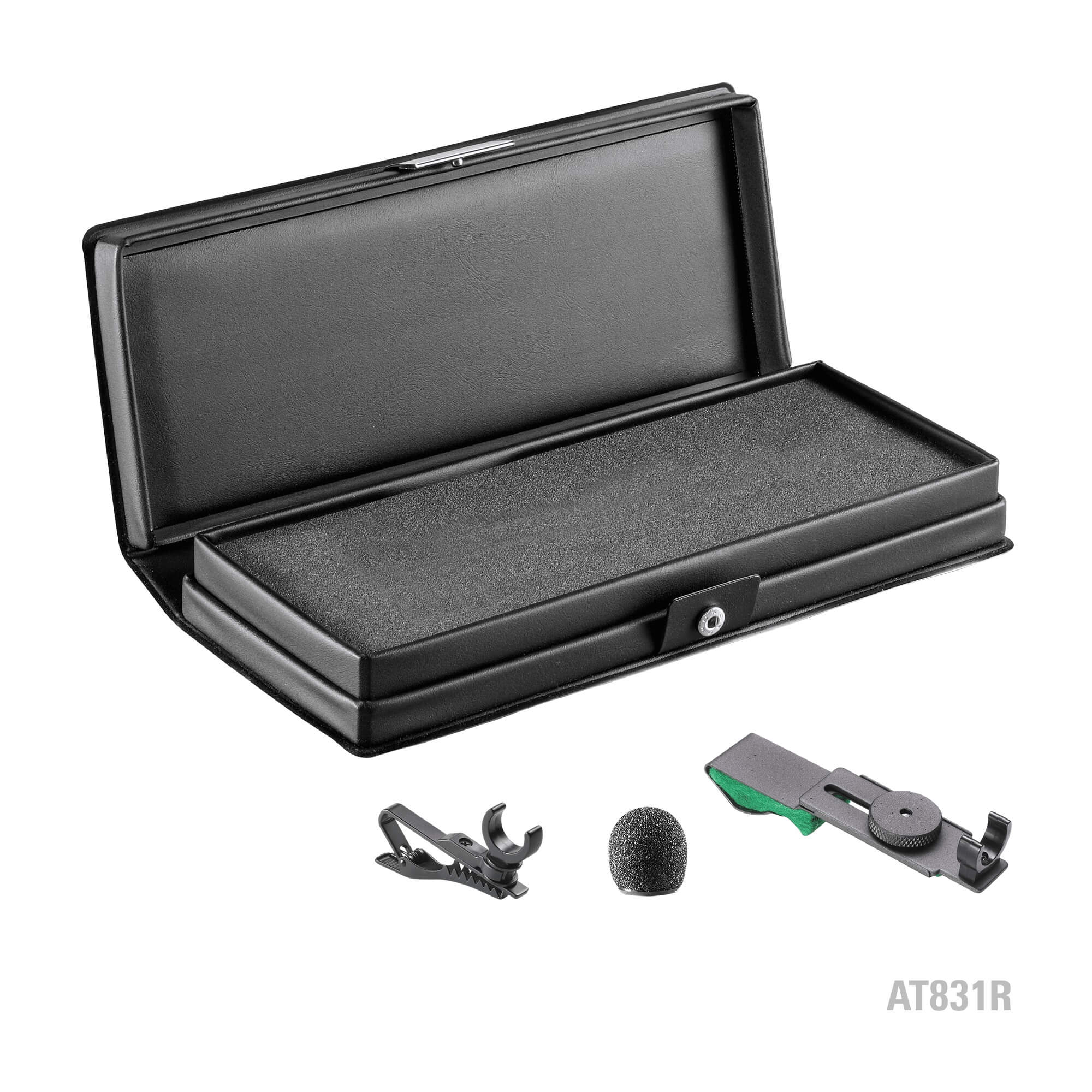 Audio-Technica AT831R Cardioid Condenser Lavalier Microphone accessories