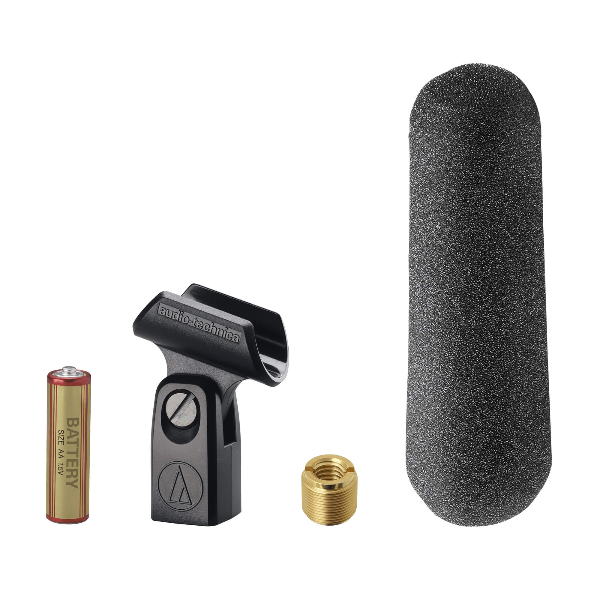 Audio-Technica AT897 - Line + Gradient Condenser Microphone, included accessories