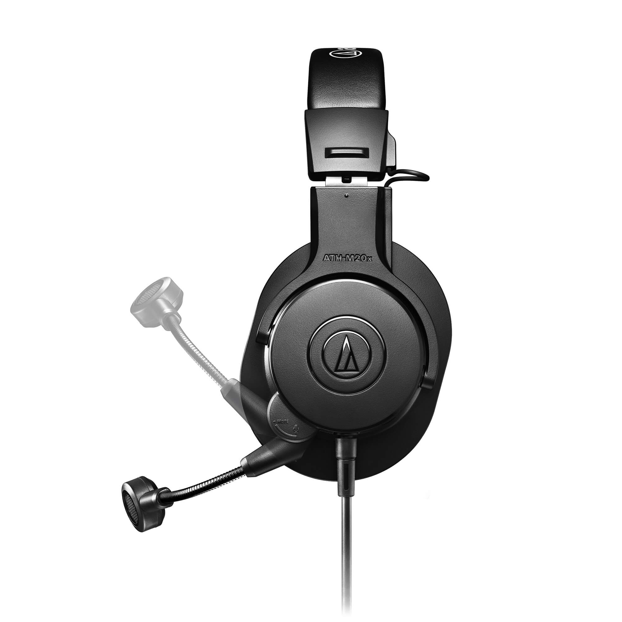 Audio-Technica ATH-M20xSTS StreamSet - Streaming Headset, boom mute