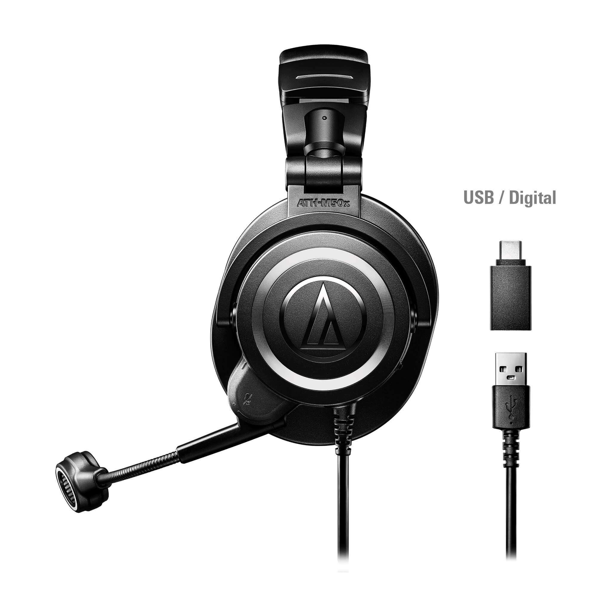 Audio-Technica ATH-M50xSTS StreamSet - Streaming Headset, Digital model