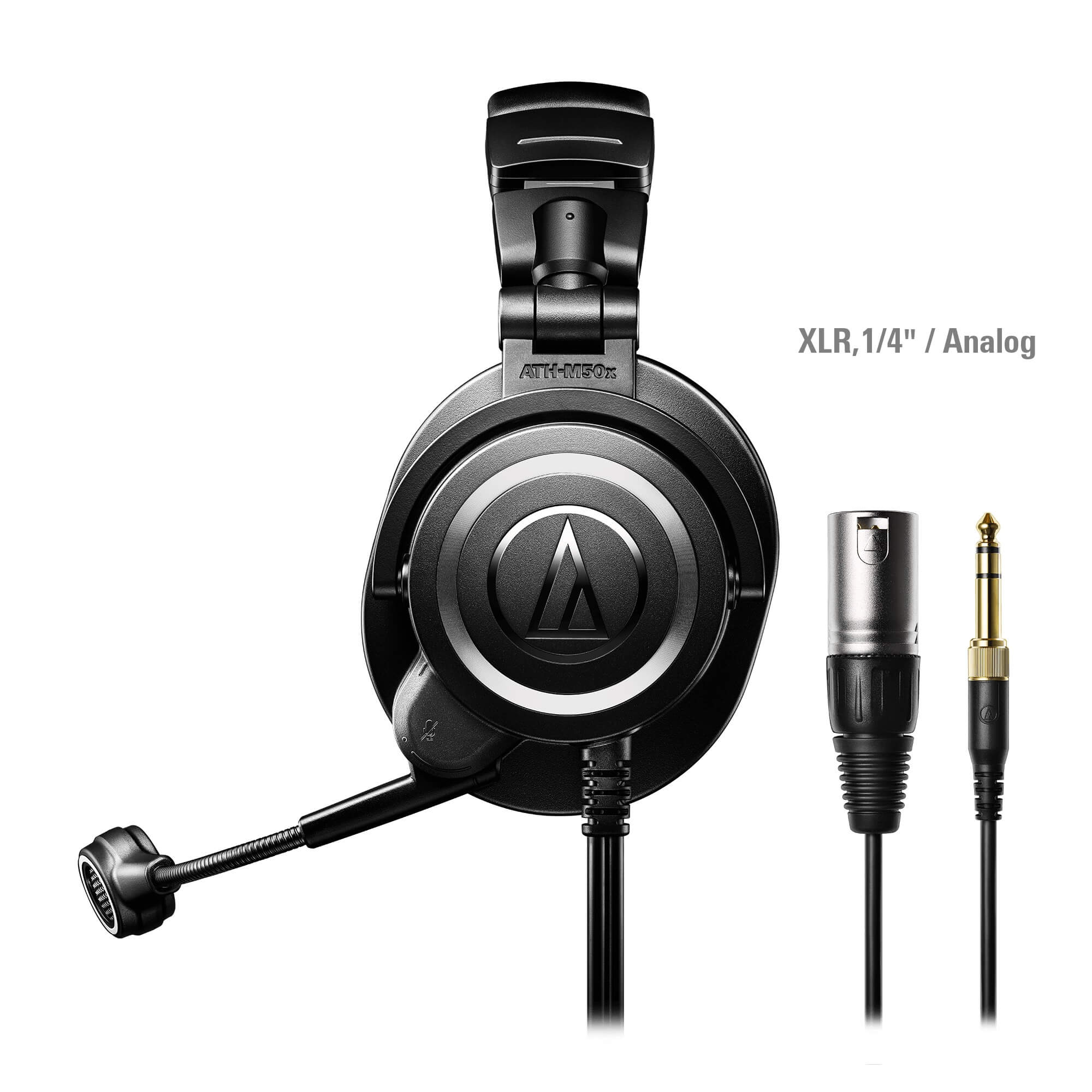 Audio-Technica ATH-M50xSTS StreamSet - Streaming Headset, Analog model