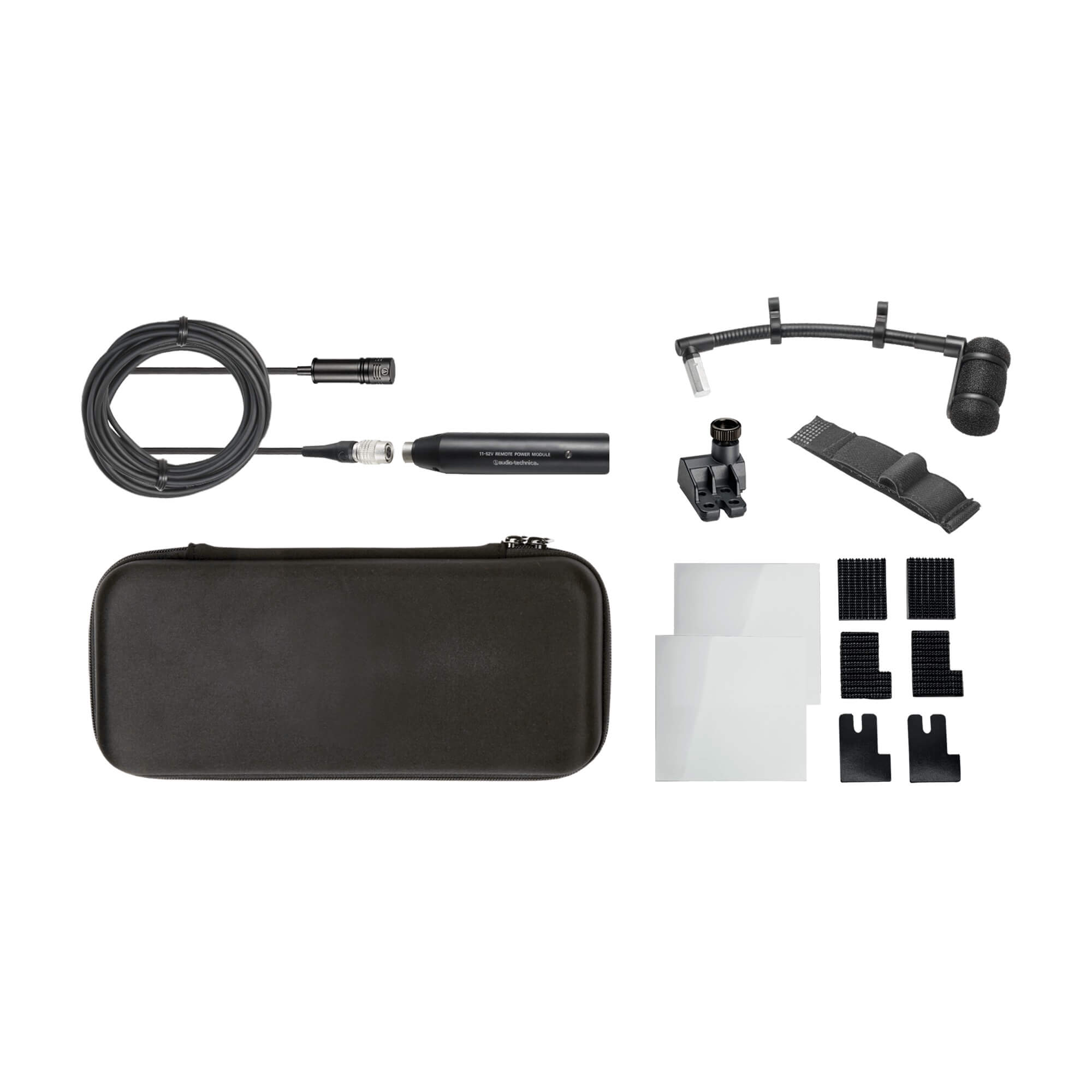 Audio-Technica ATM350S Cardioid Condenser Instrument Microphone with Surface Mounting System, kit