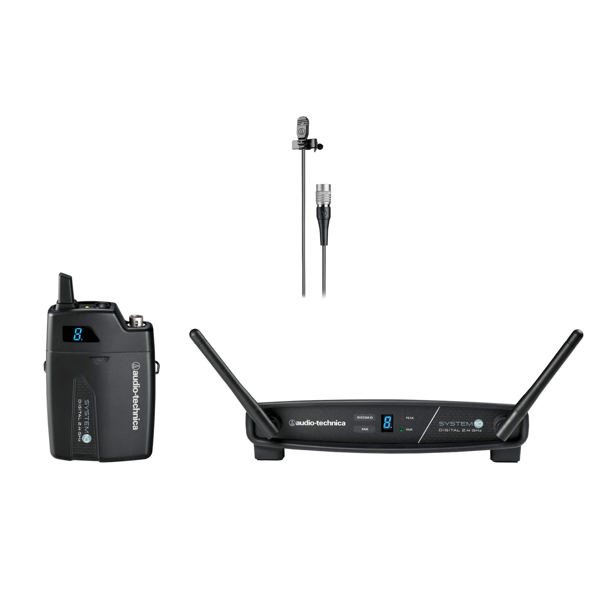 Audio-Technica ATW-1101/L System 10 Digital Wireless Lavalier System