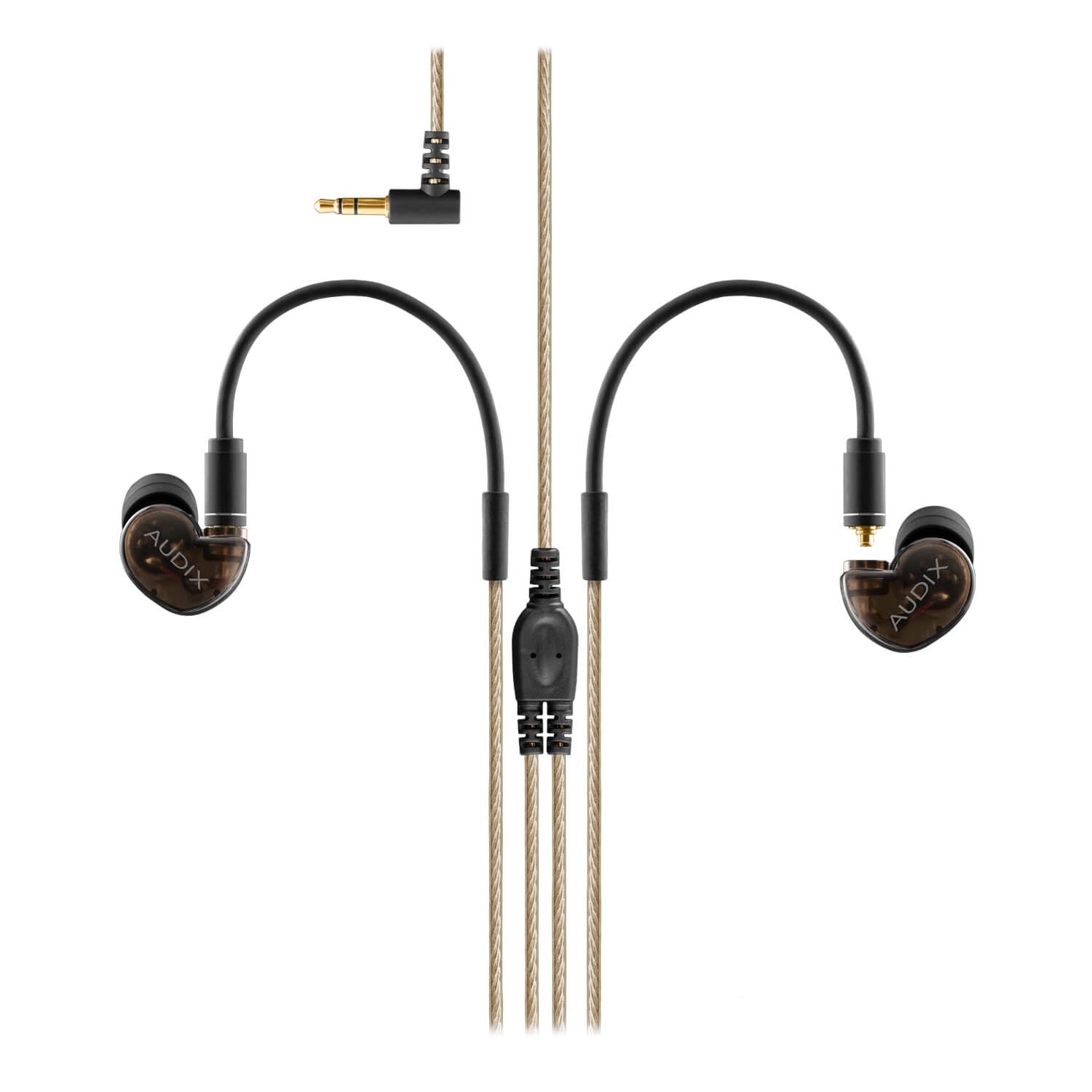 Audix A10 - Single Driver Professional IEM Earphones, cables