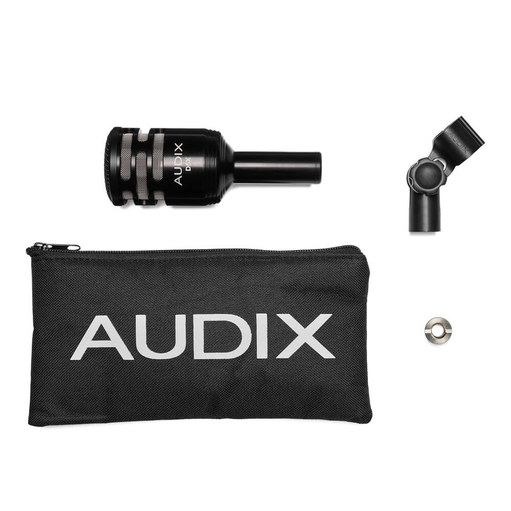 Audix D6X - Dynamic Kick Drum Microphone, included