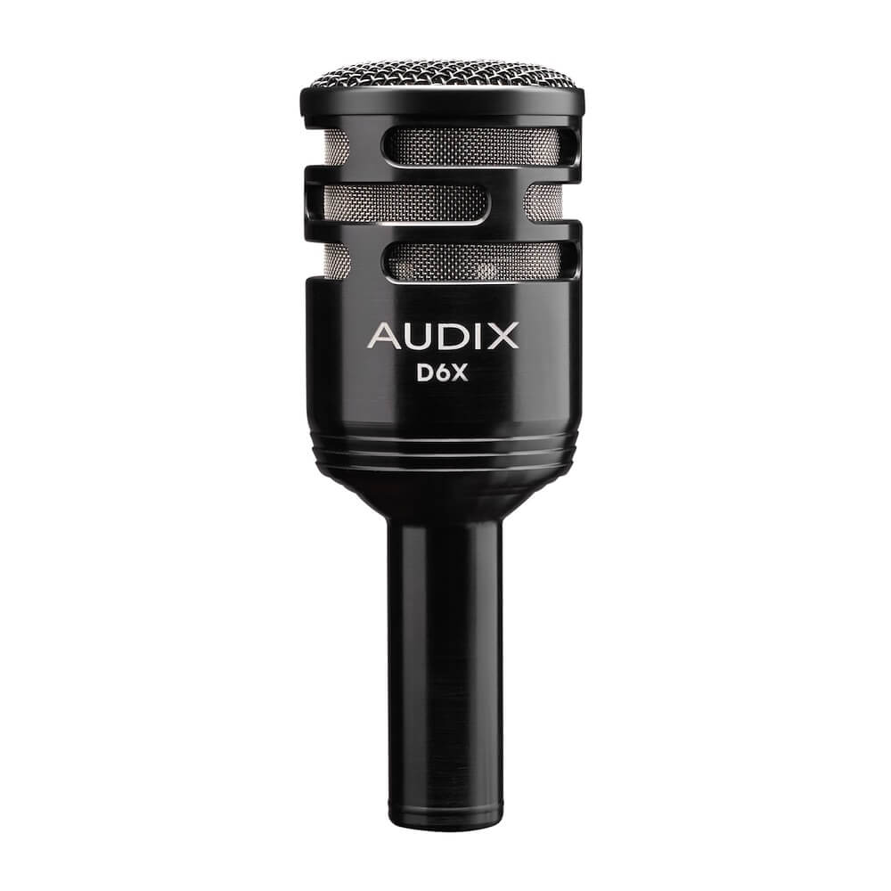 Audix D6X - Dynamic Kick Drum Microphone, front