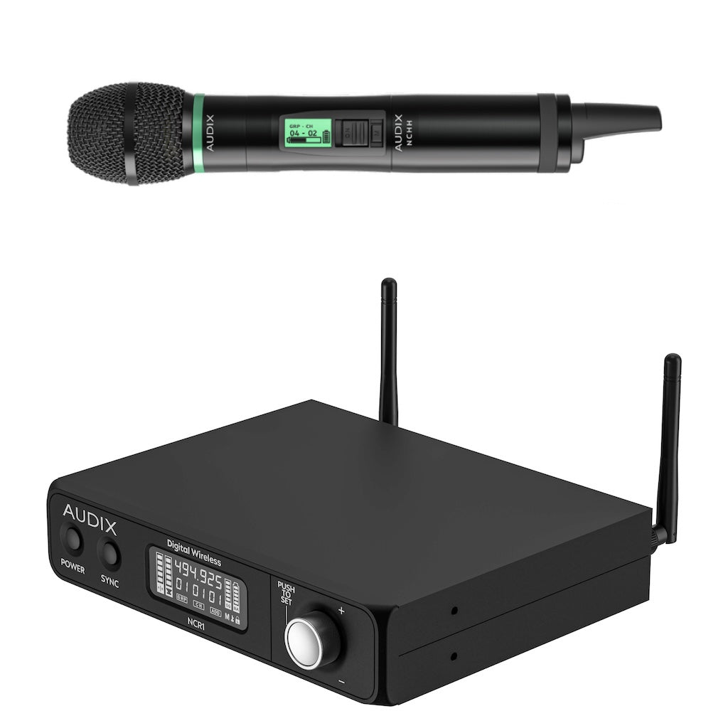 Audix Novacore NCHEC - Handheld Digital Wireless System with EC Microphone Capsule