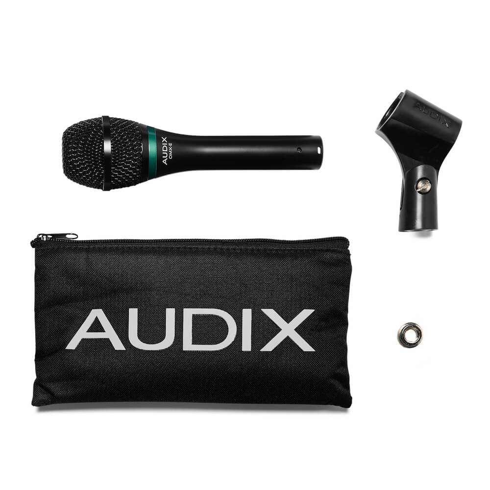 Audix OMX-E - Dynamic Cardioid Vocal Microphone, includes