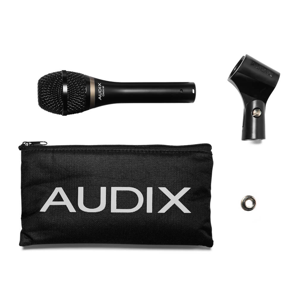Audix OMX-M - Dynamic Supercardioid Vocal Microphone, includes